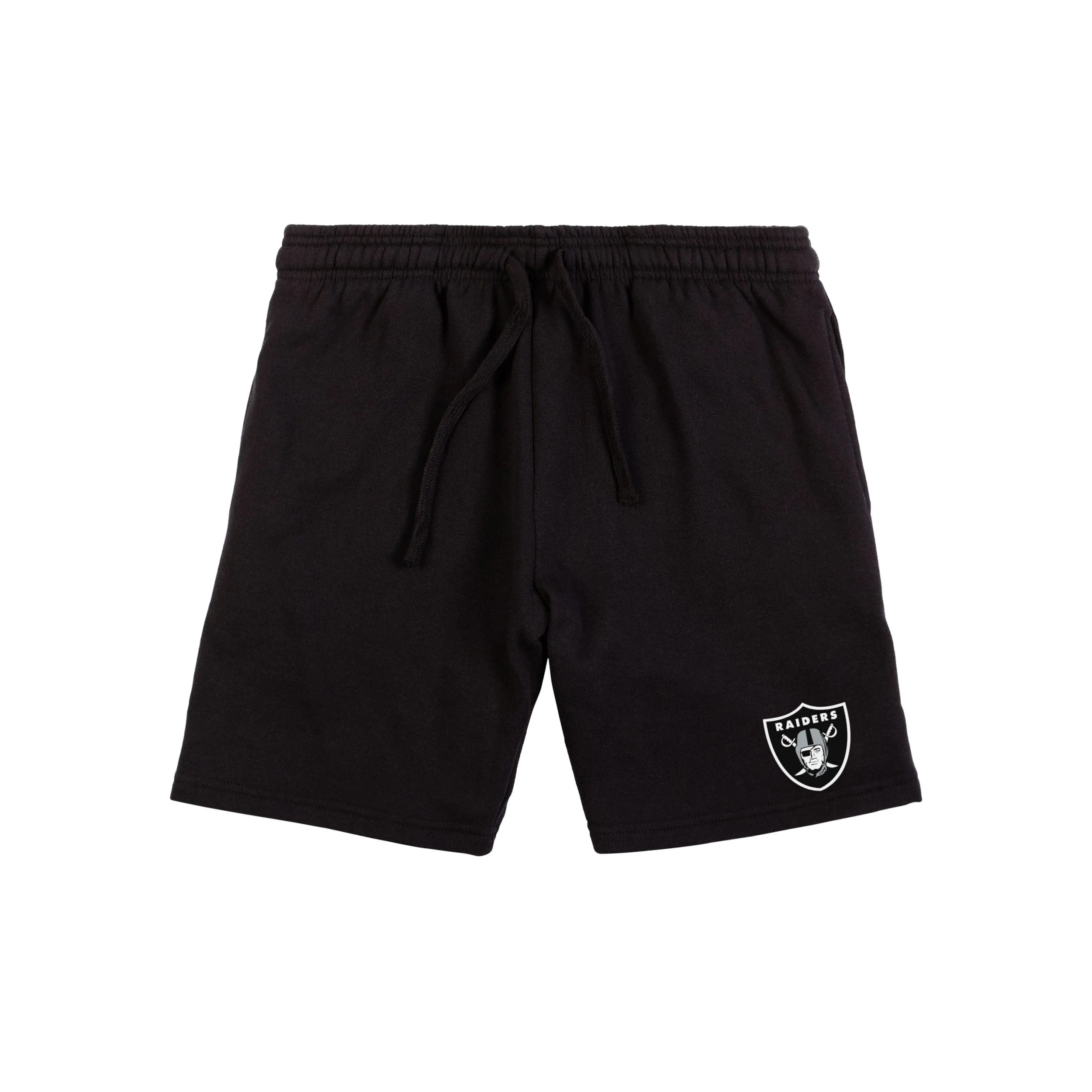 Las Vegas Raiders NFL Mens Solid Fleece Shorts - Image 3