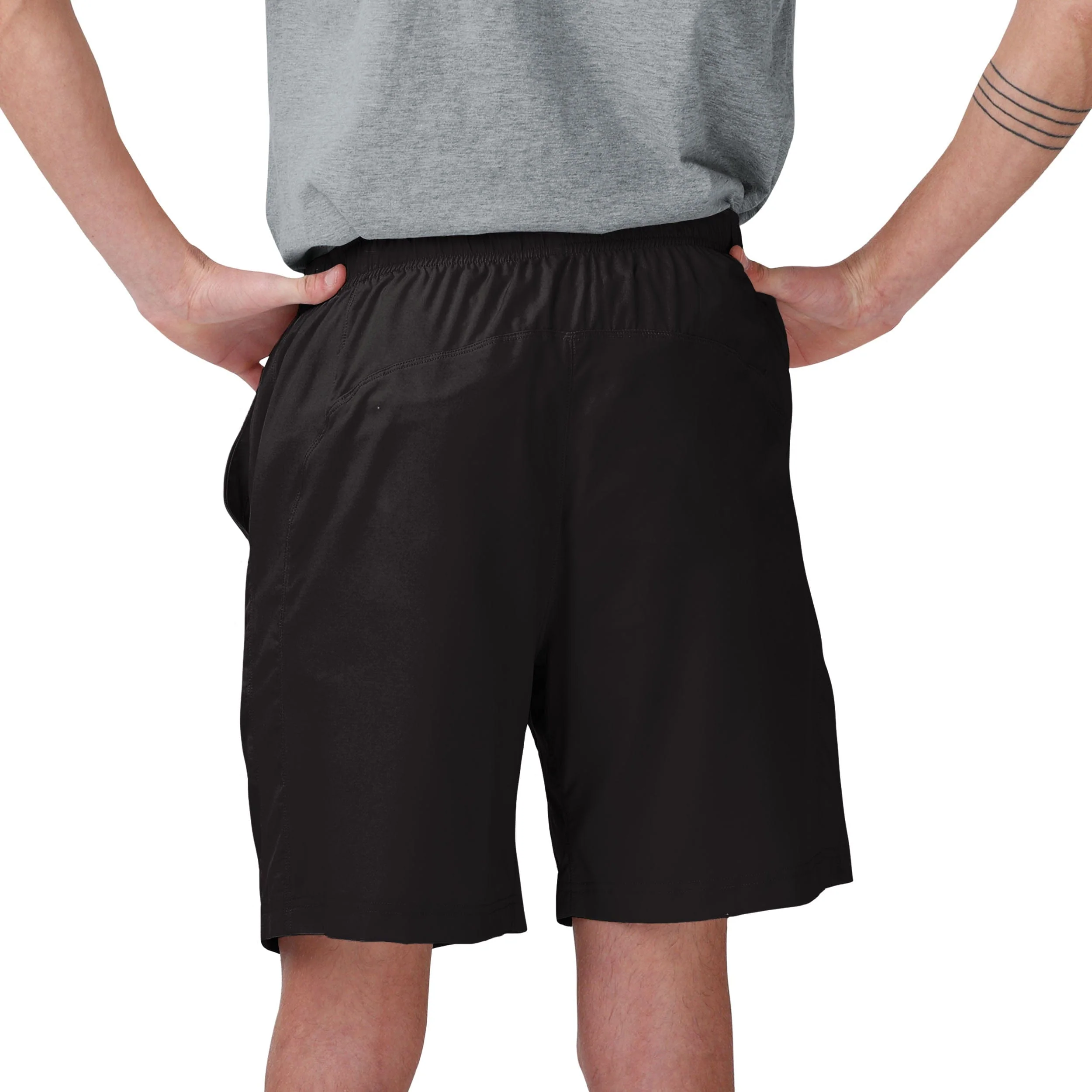 Las Vegas Raiders NFL Mens Solid Woven Shorts - Image 3
