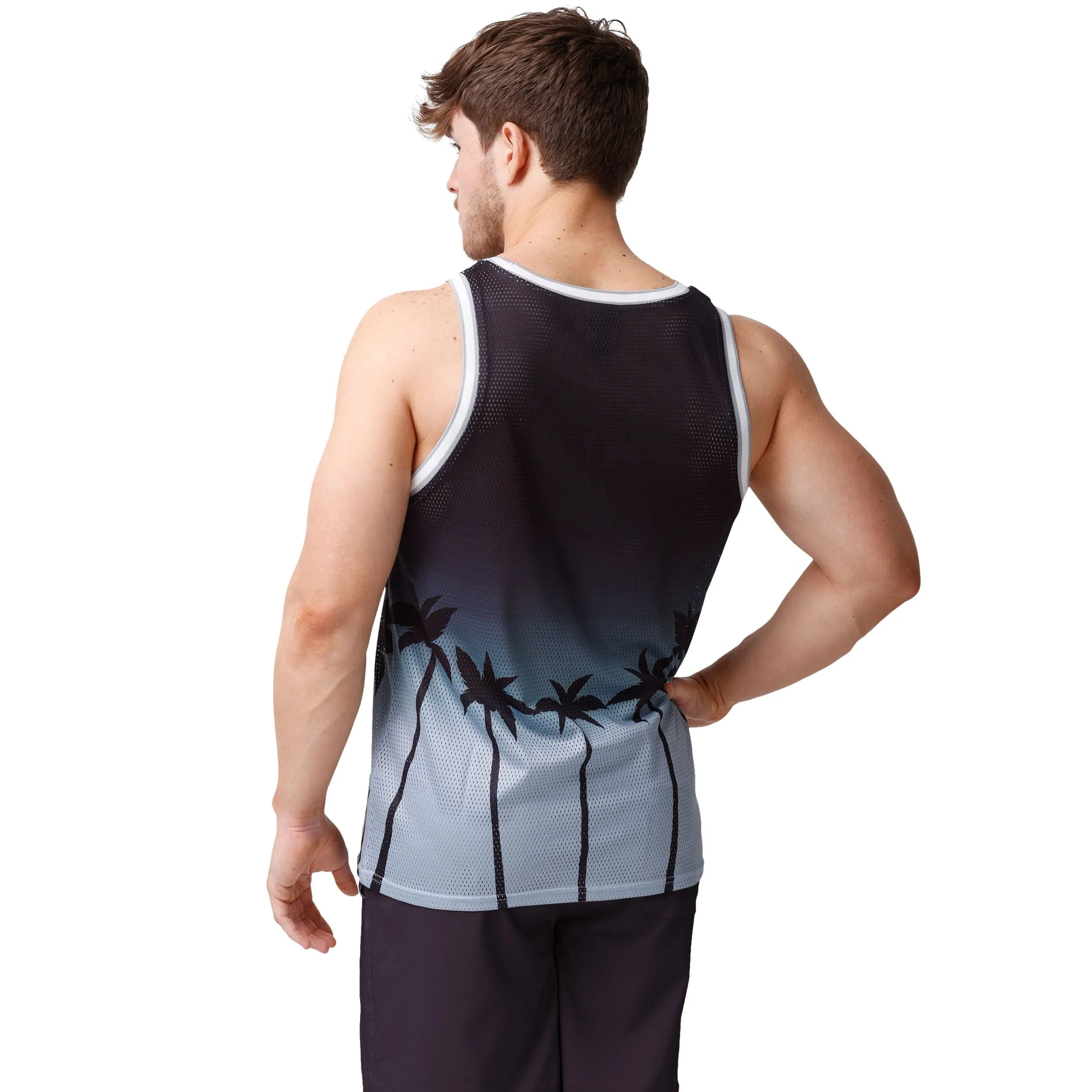 Las Vegas Raiders NFL Mens Sunset Sleeveless Top - Image 2