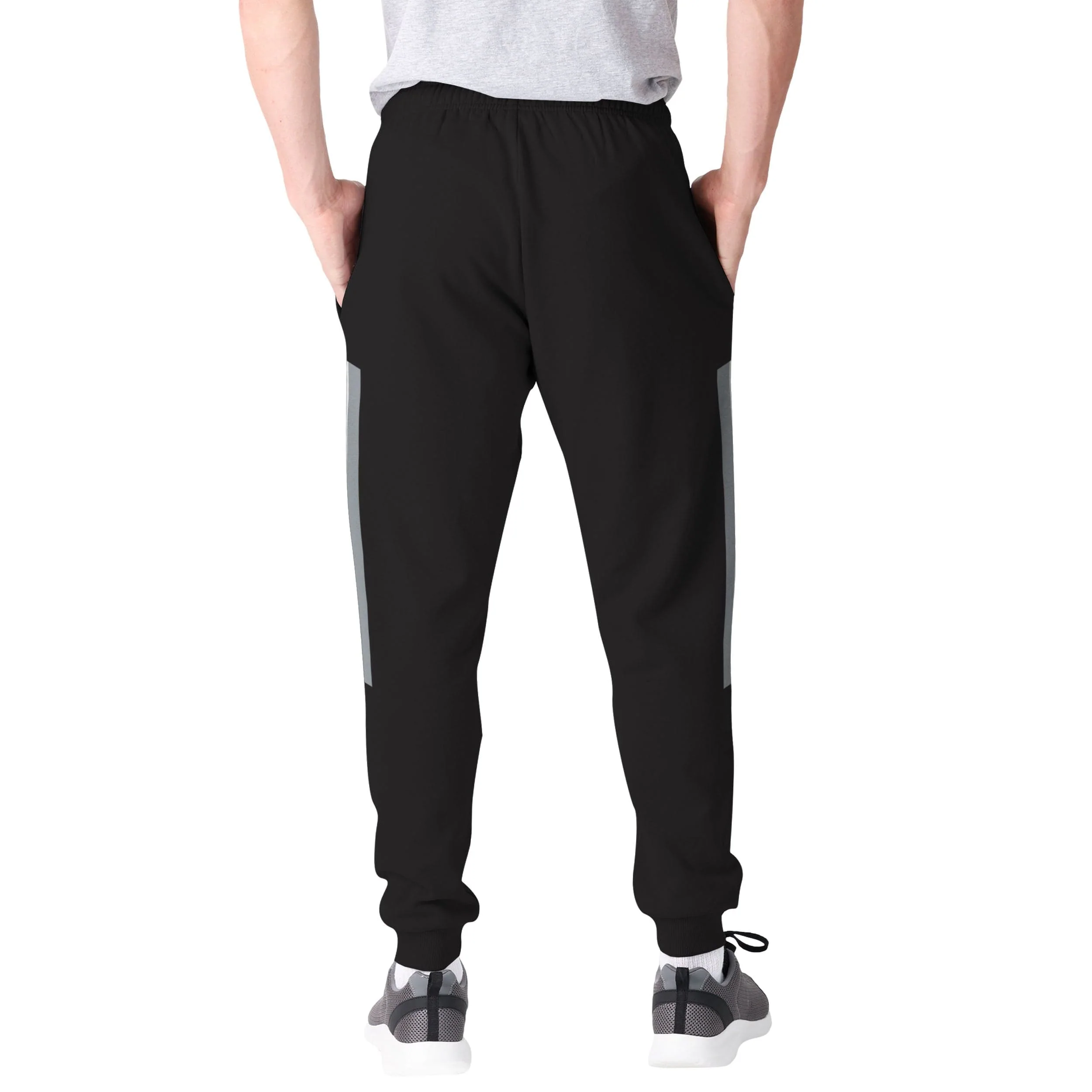 Las Vegas Raiders NFL Mens Team Stripe Joggers - Image 3
