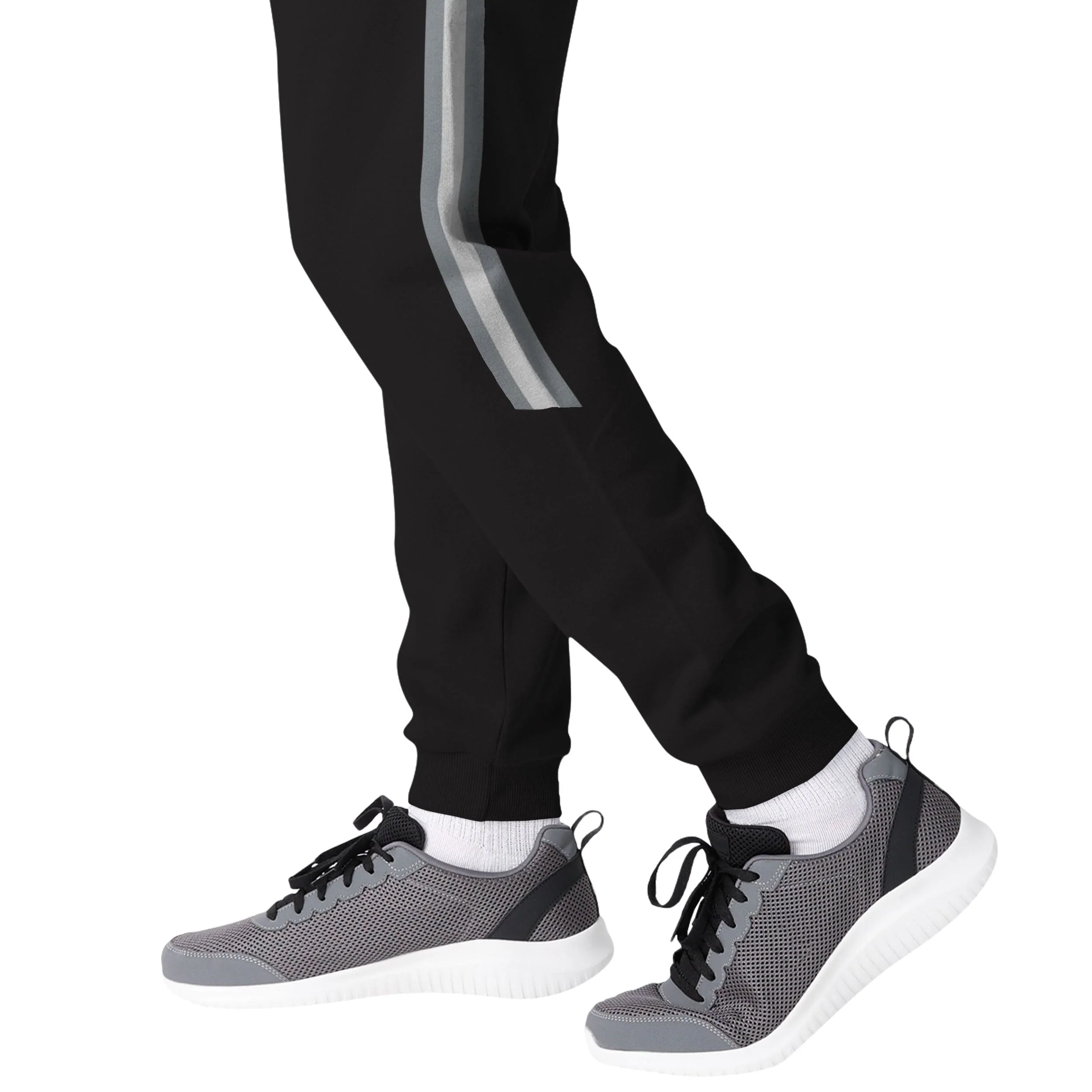 Las Vegas Raiders NFL Mens Team Stripe Joggers - Image 5