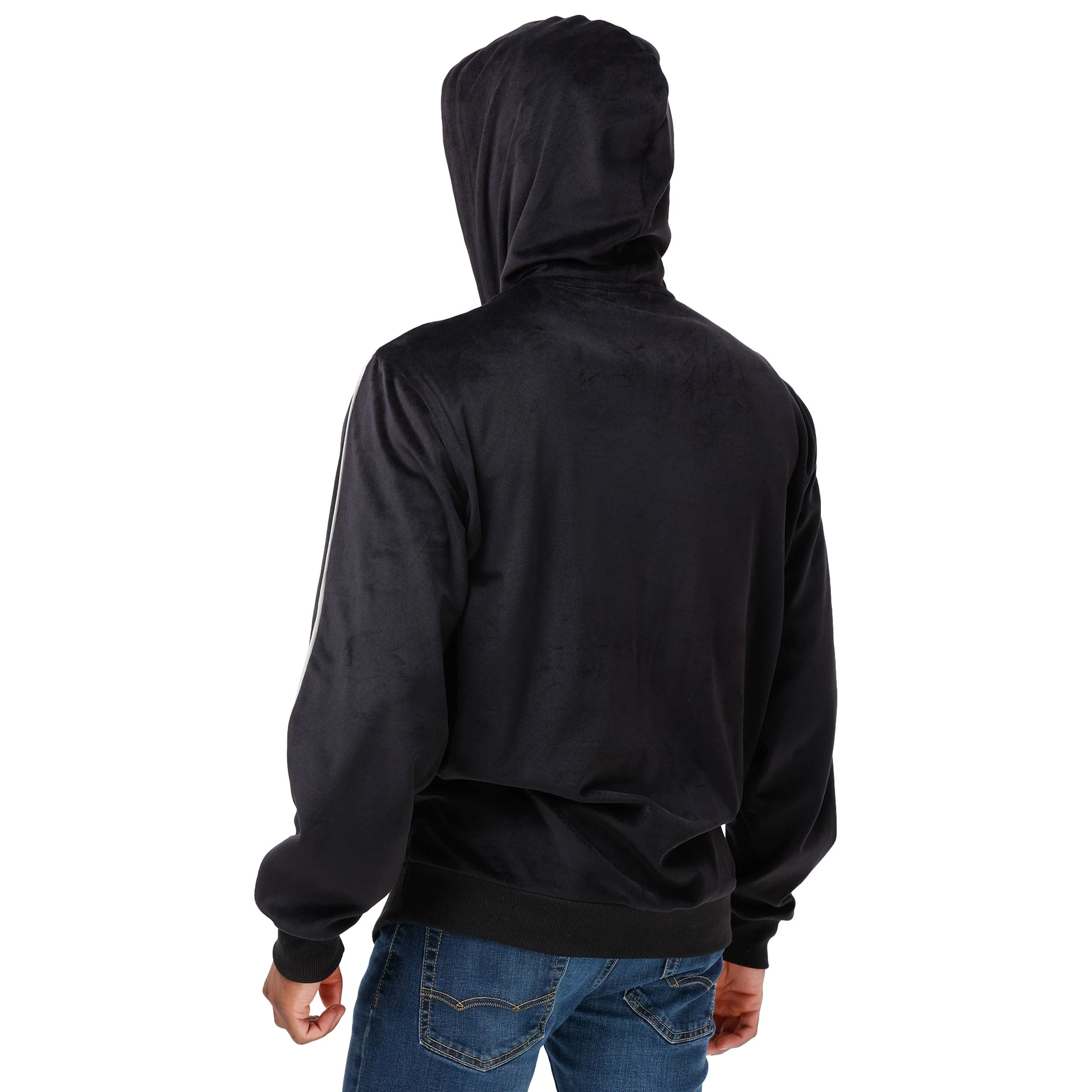 Las Vegas Raiders NFL Mens Velour Hooded Sweatshirt - Image 2