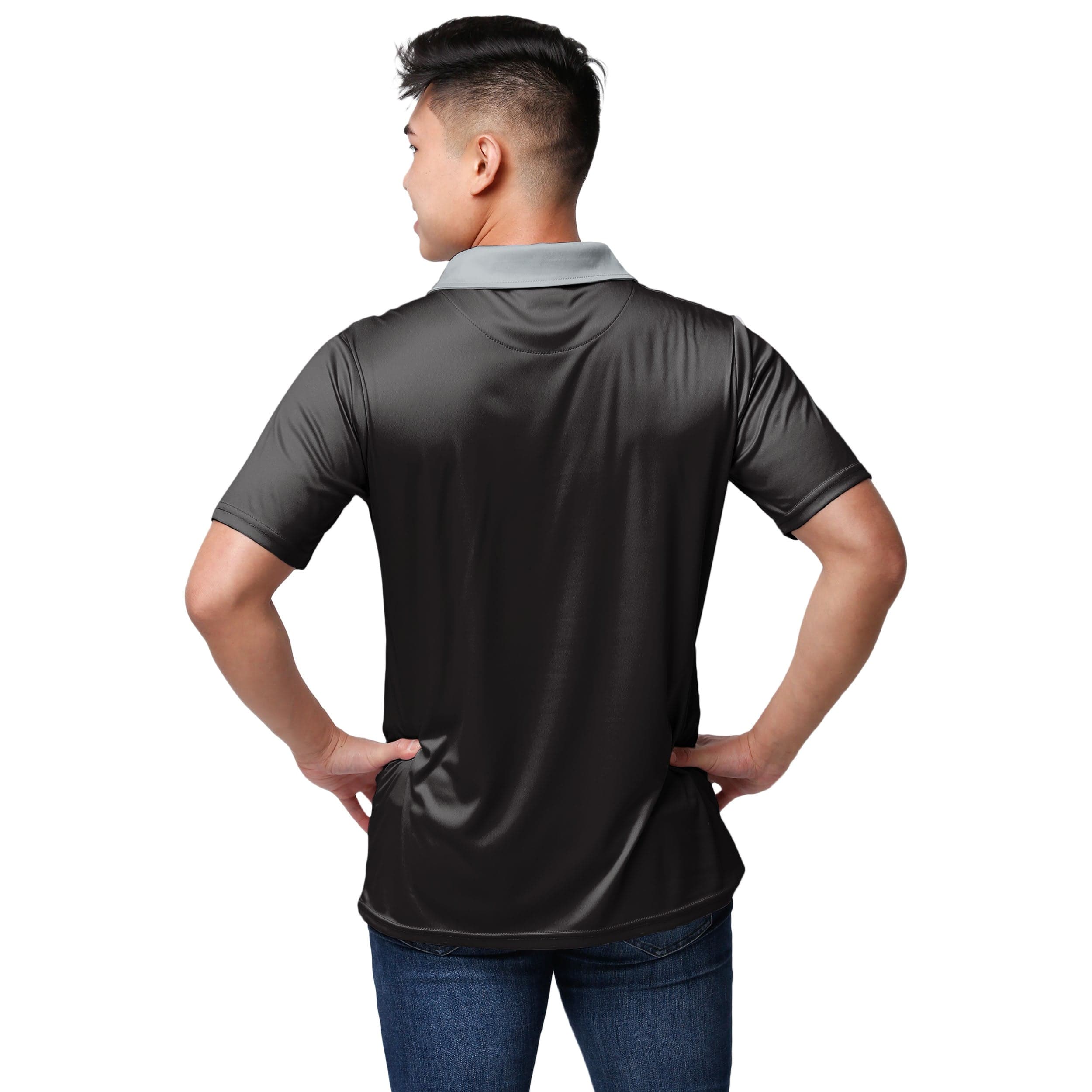 Las Vegas Raiders NFL Mens Workday Warrior Polyester Polo - Image 3