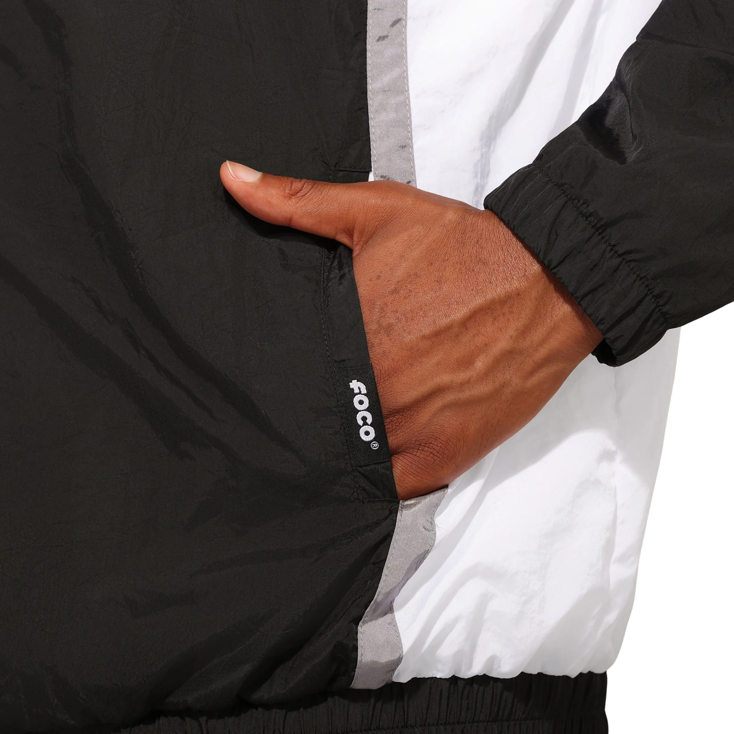 Las Vegas Raiders NFL Nylon Crinkle Gameday Jacket - Image 4
