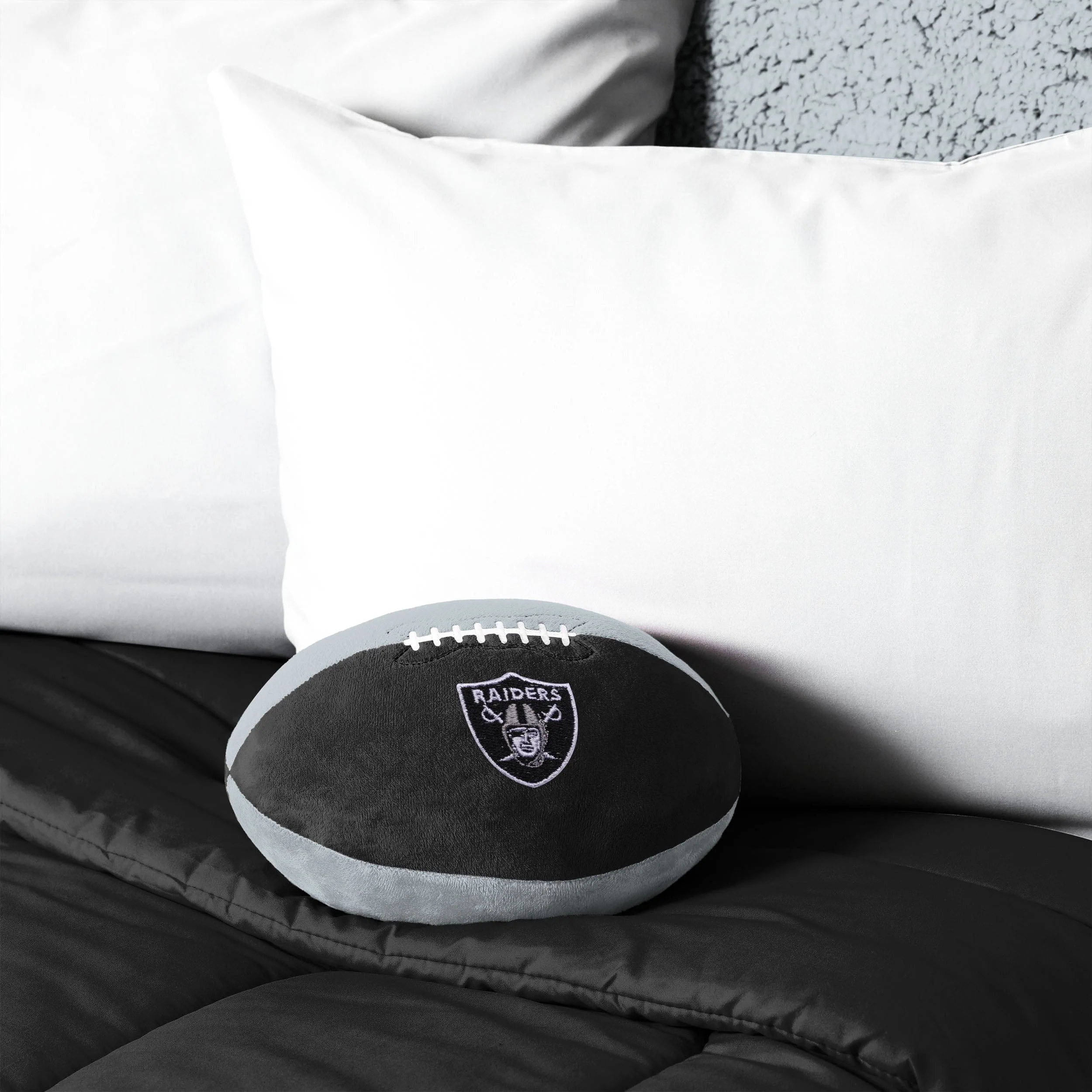 Las Vegas Raiders NFL Plush Football - Image 4