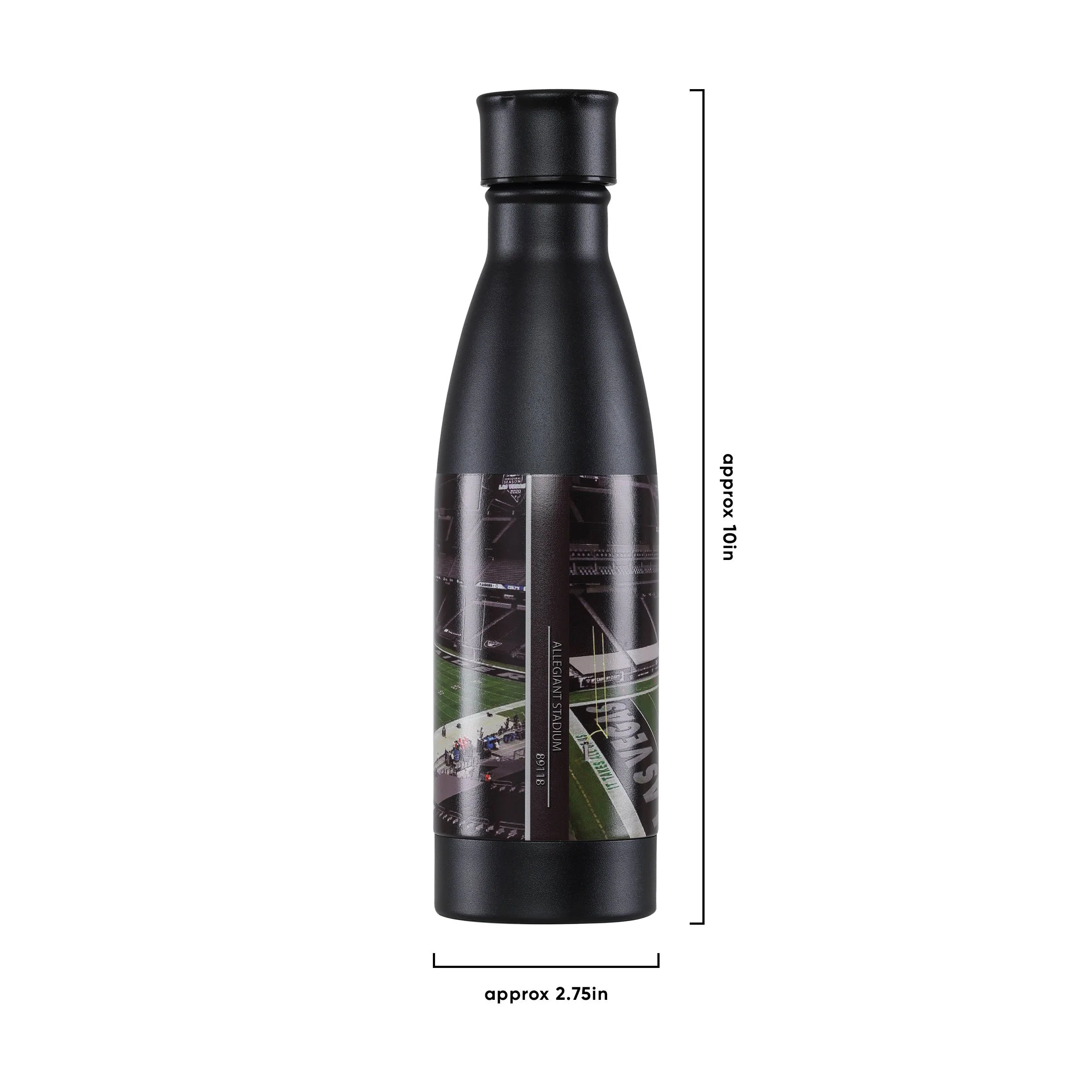 Las Vegas Raiders NFL Primetime Metal 18 oz Bottle - Image 5