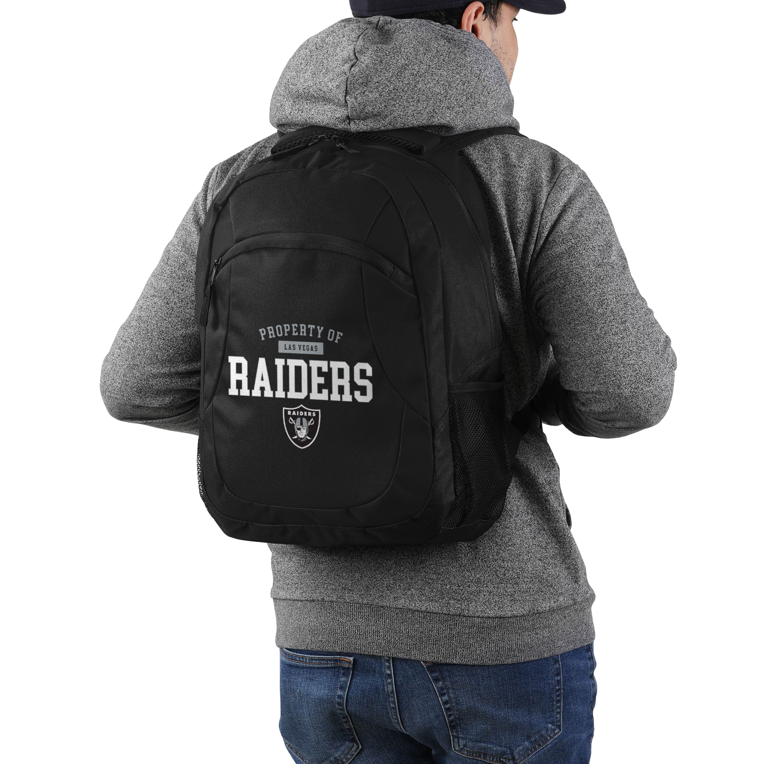 Las Vegas Raiders NFL Property Of Action Backpack - Image 5