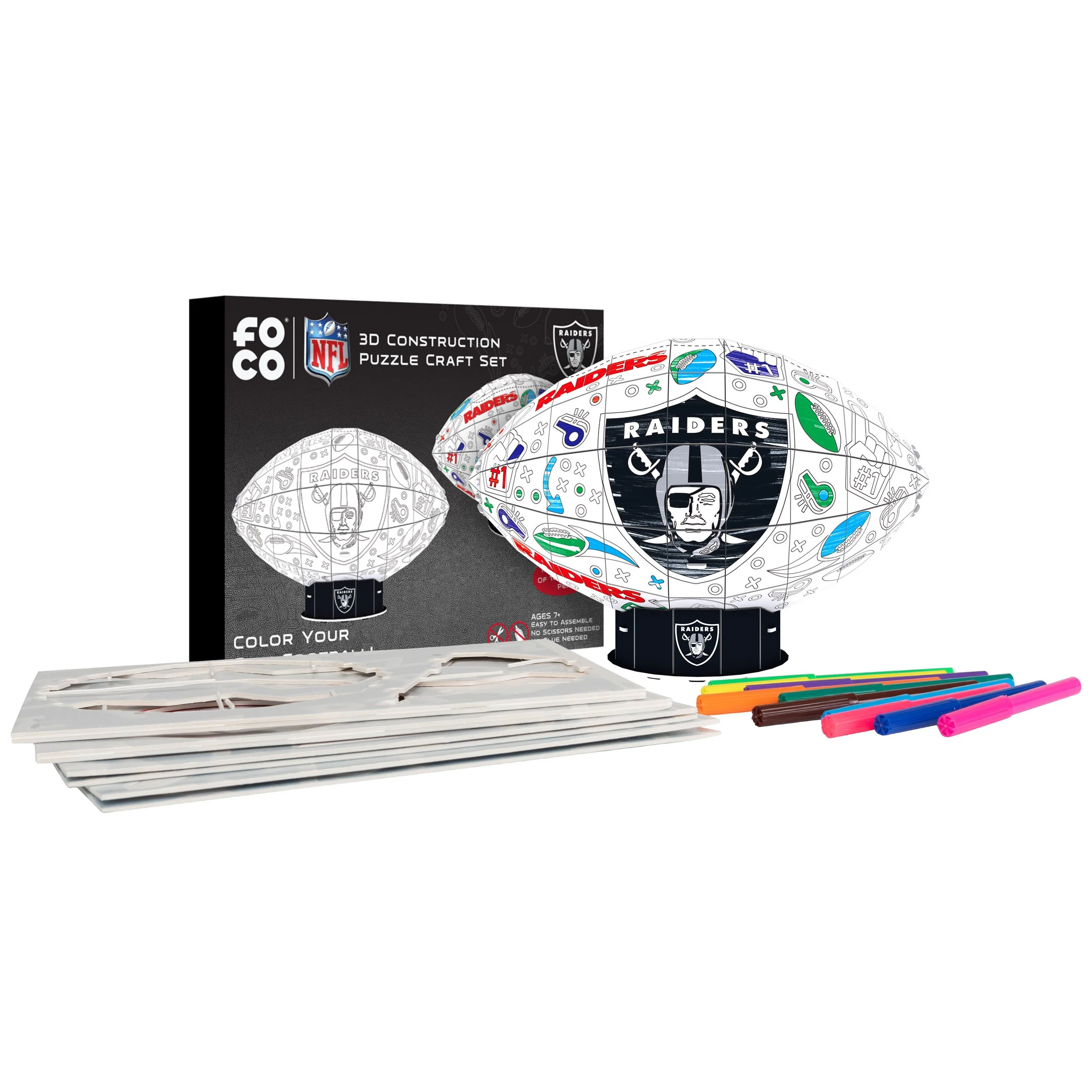 Las Vegas Raiders NFL PZLZ Craft Kit - Image 5