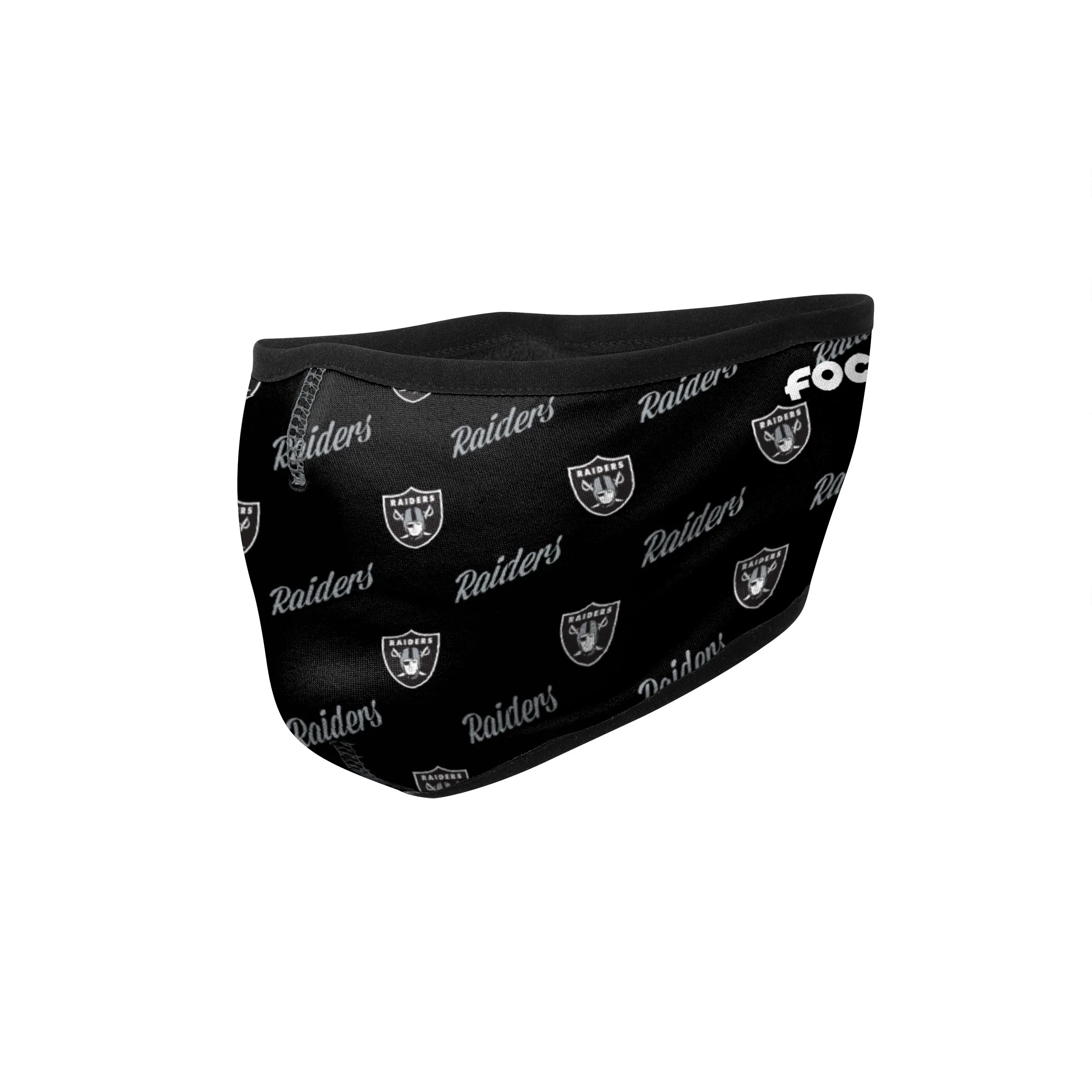 Las Vegas Raiders NFL Repeat Script Earband Face Cover