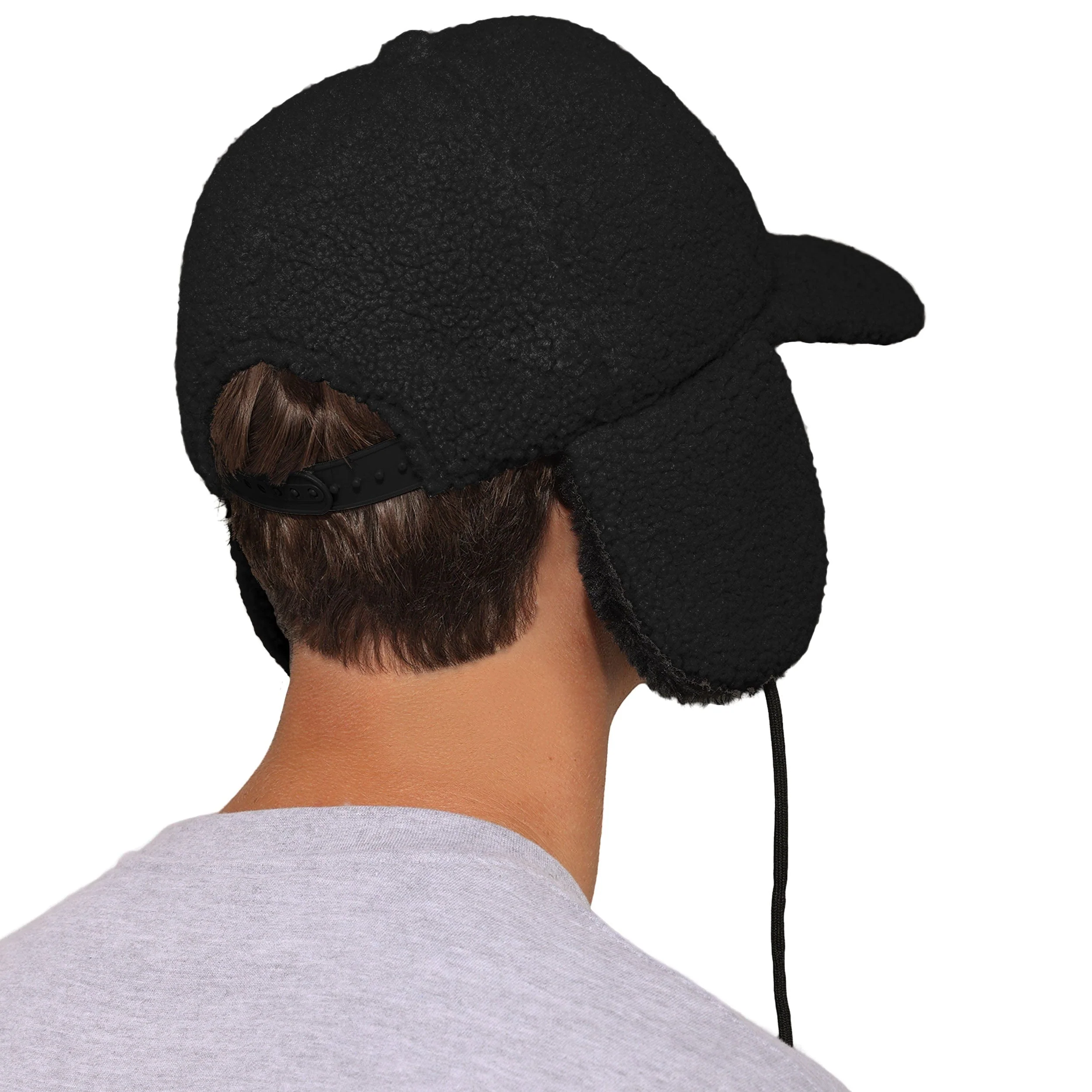 Las Vegas Raiders NFL Sherpa Trapper Cap - Image 4