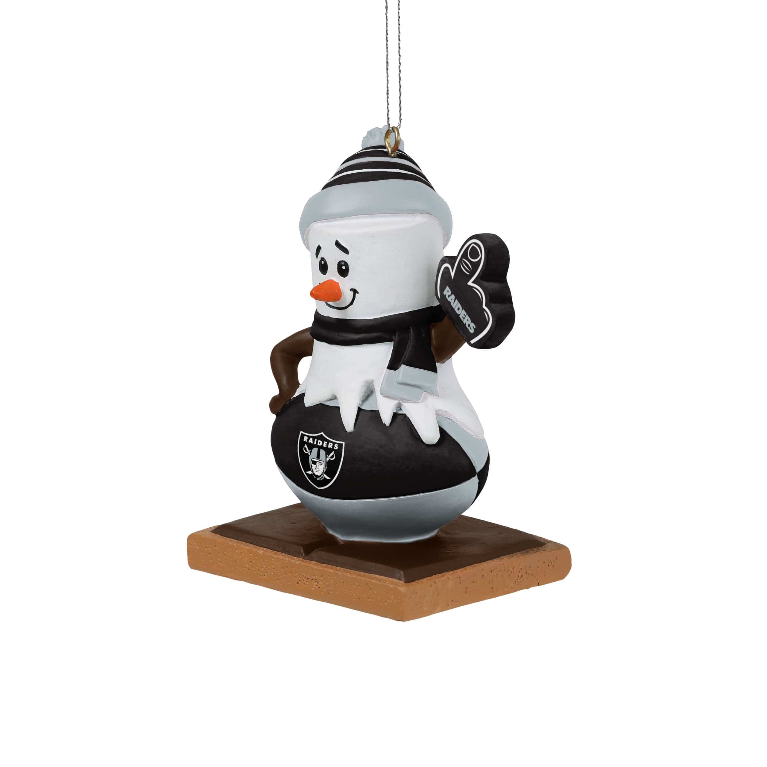 Las Vegas Raiders NFL Smore On Ball Ornament - Image 2