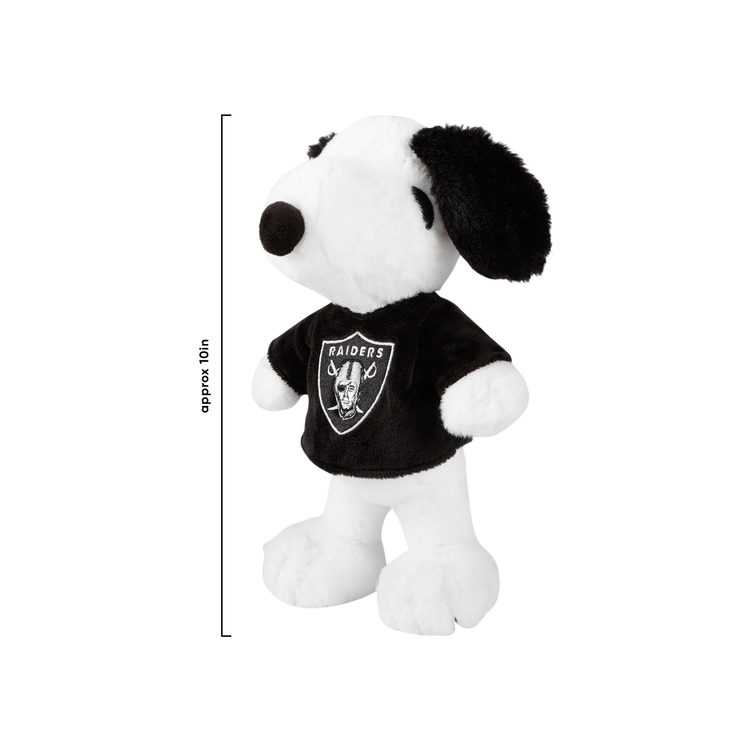 Las Vegas Raiders NFL Snoopy Peanuts Team Jersey Plush - Image 2