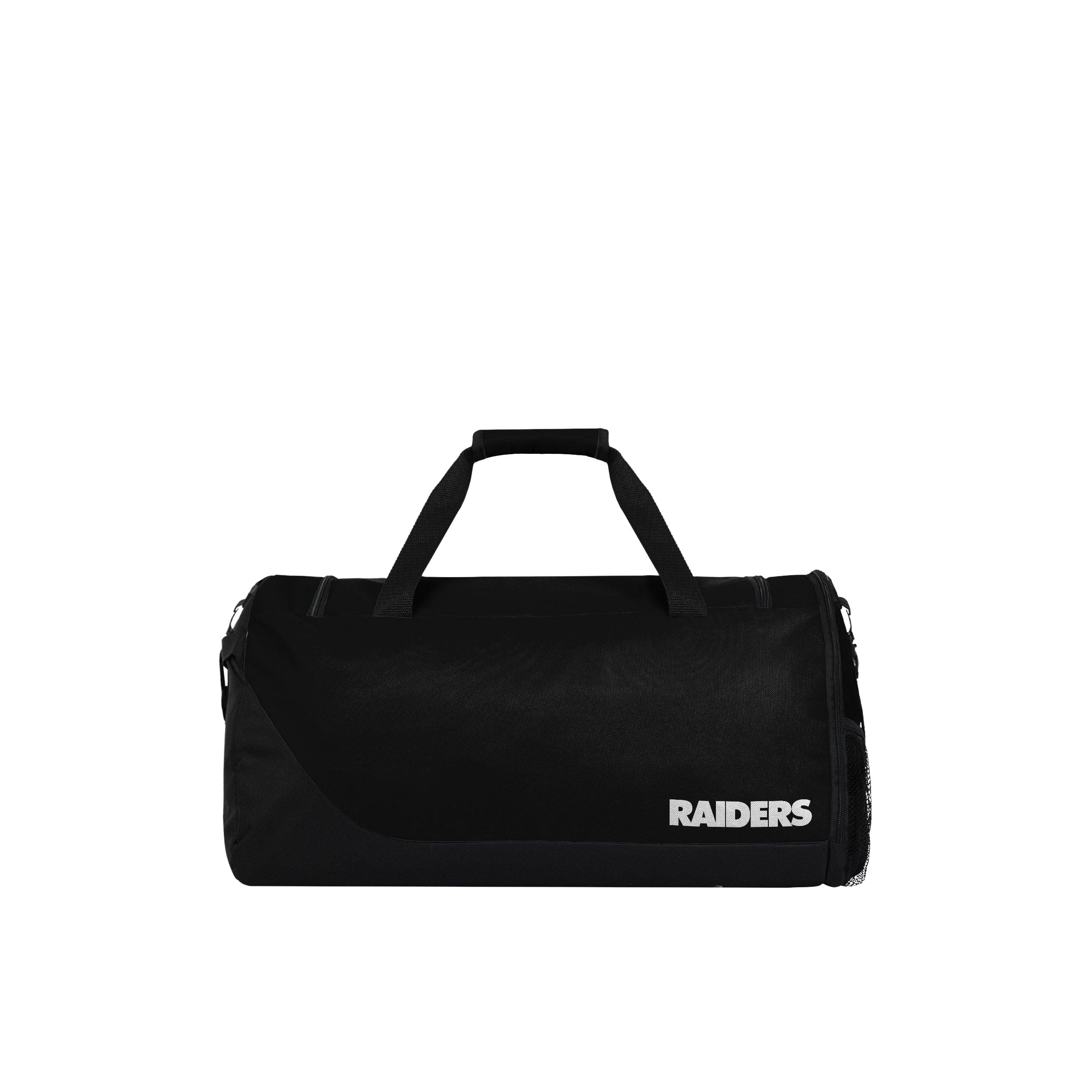 Las Vegas Raiders NFL Solid Big Logo Duffle Bag - Image 4