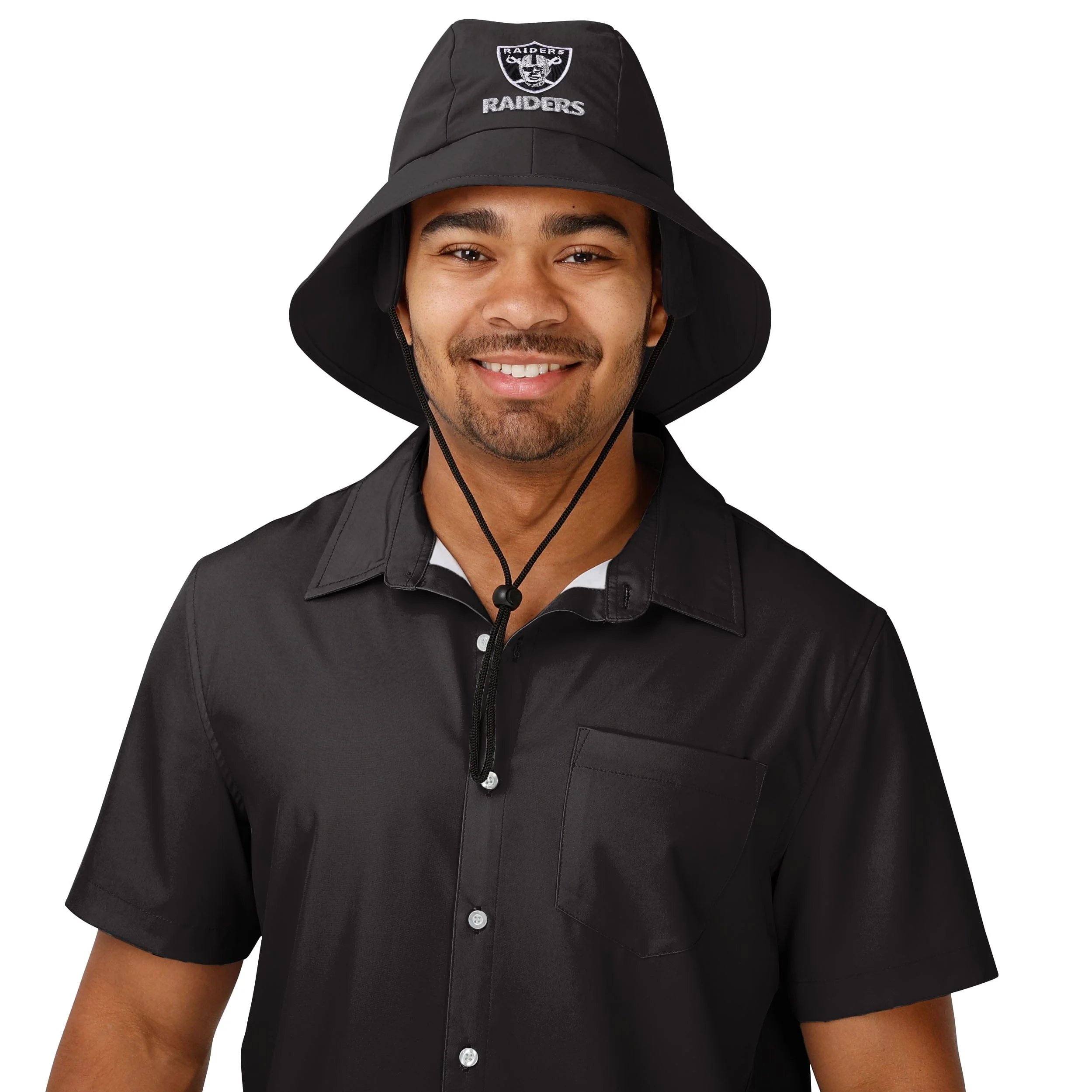 Las Vegas Raiders NFL Solid Fisherman Hat - Image 2