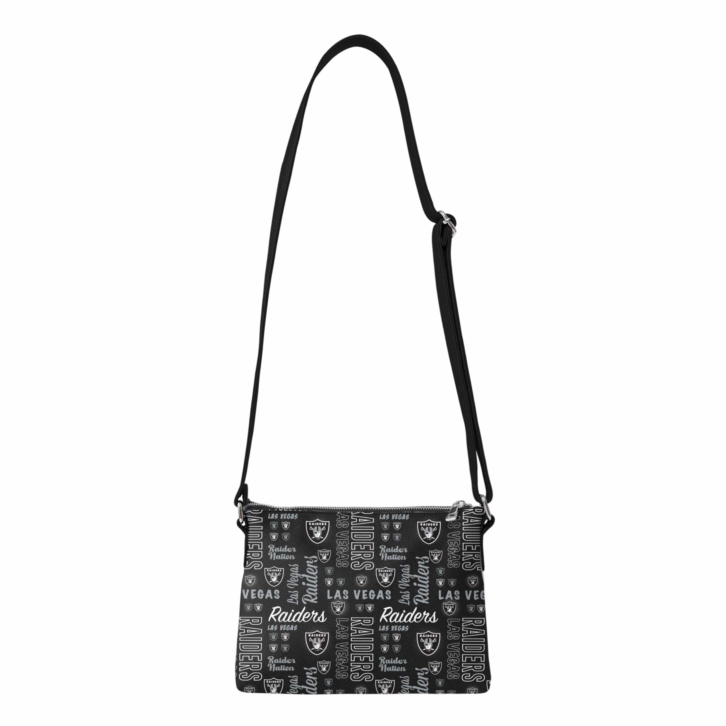 Las Vegas Raiders NFL Spirited Style Printed Collection Foldover Tote Bag - Image 5