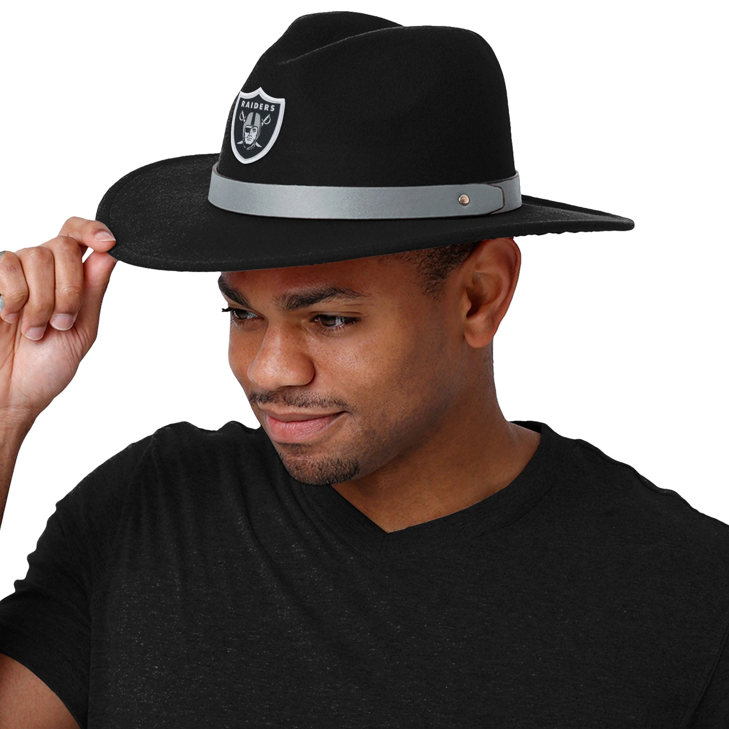 Las Vegas Raiders NFL Team Color Fedora - Image 5