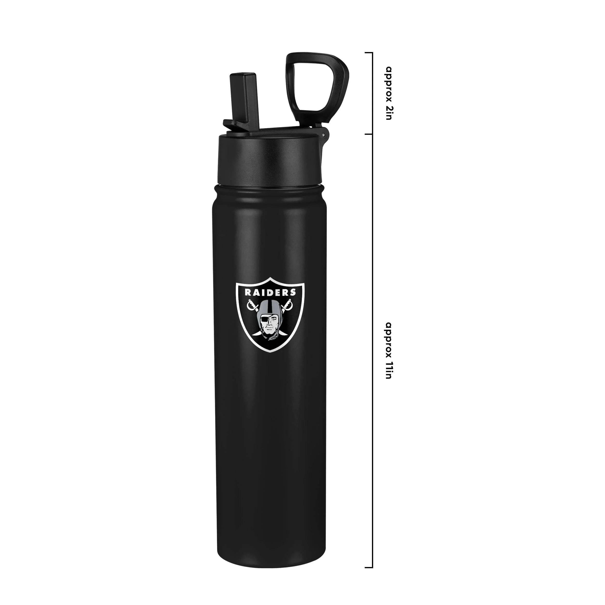 Las Vegas Raiders NFL Team Color Insulated Bottle - Image 5