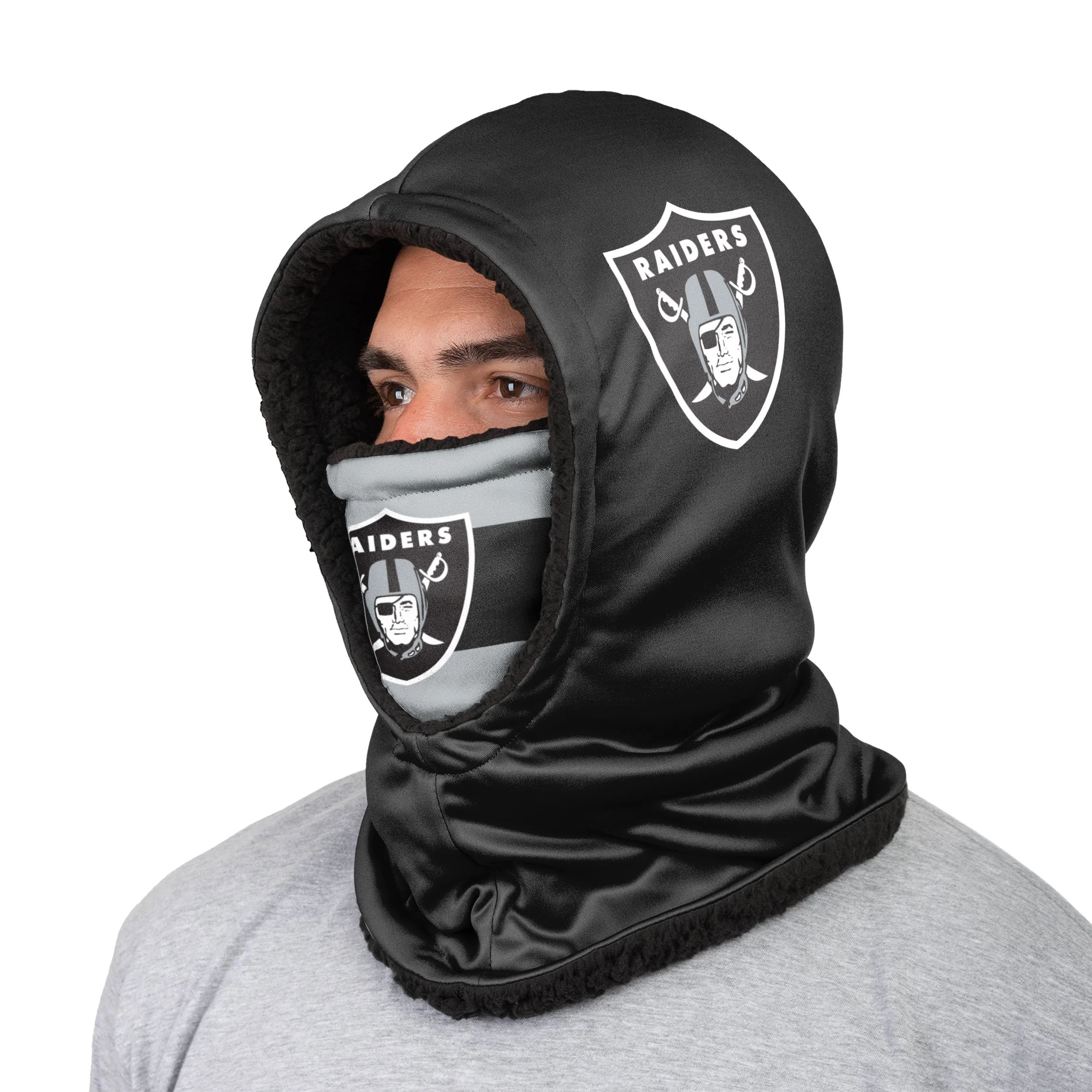 Las Vegas Raiders NFL Thematic Hooded Gaiter - Image 2