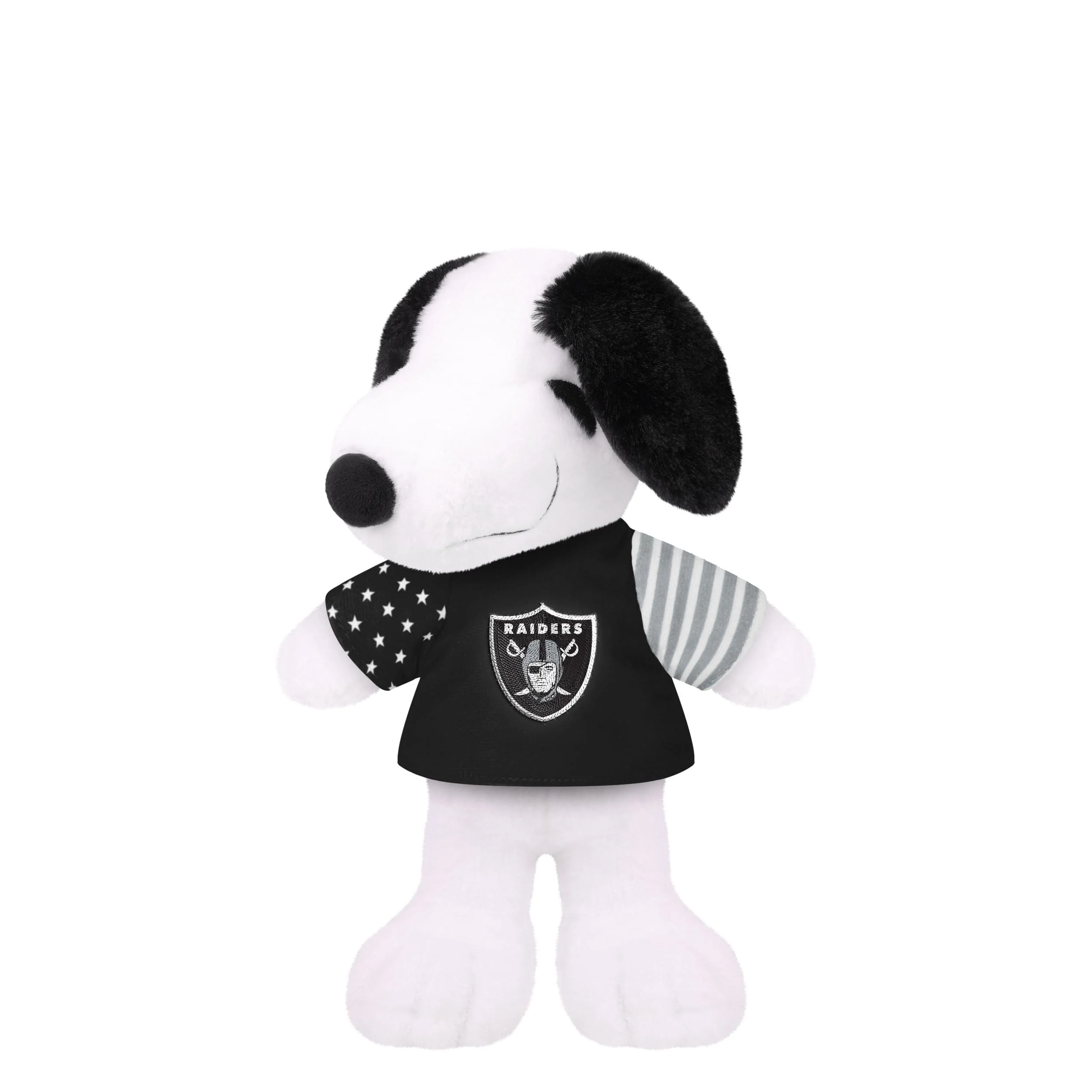 Las Vegas Raiders NFL USA Flag Snoopy Peanuts Team Jersey Plush