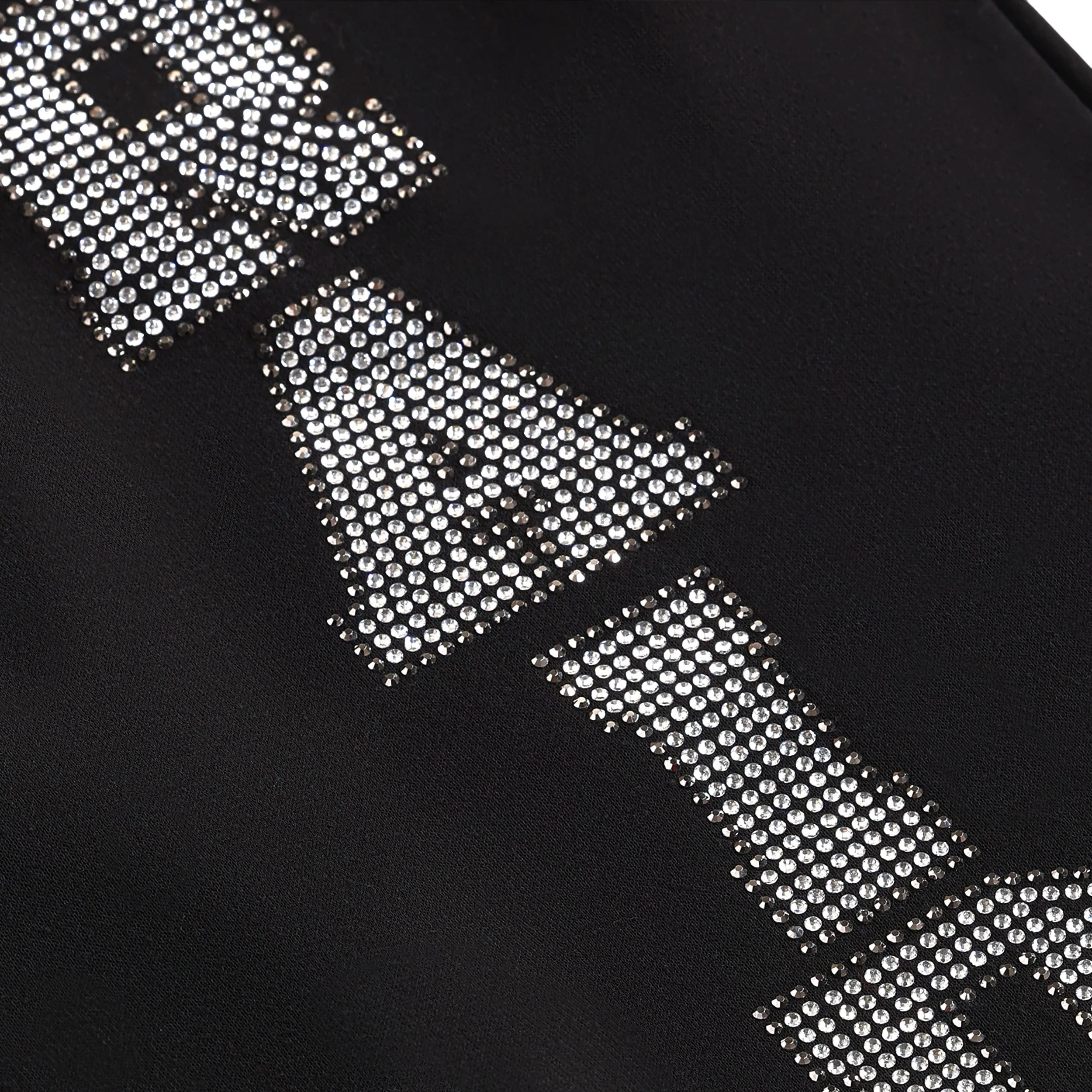 Las Vegas Raiders NFL Womens Big Wordmark Rhinestone Sweatpants - Image 4