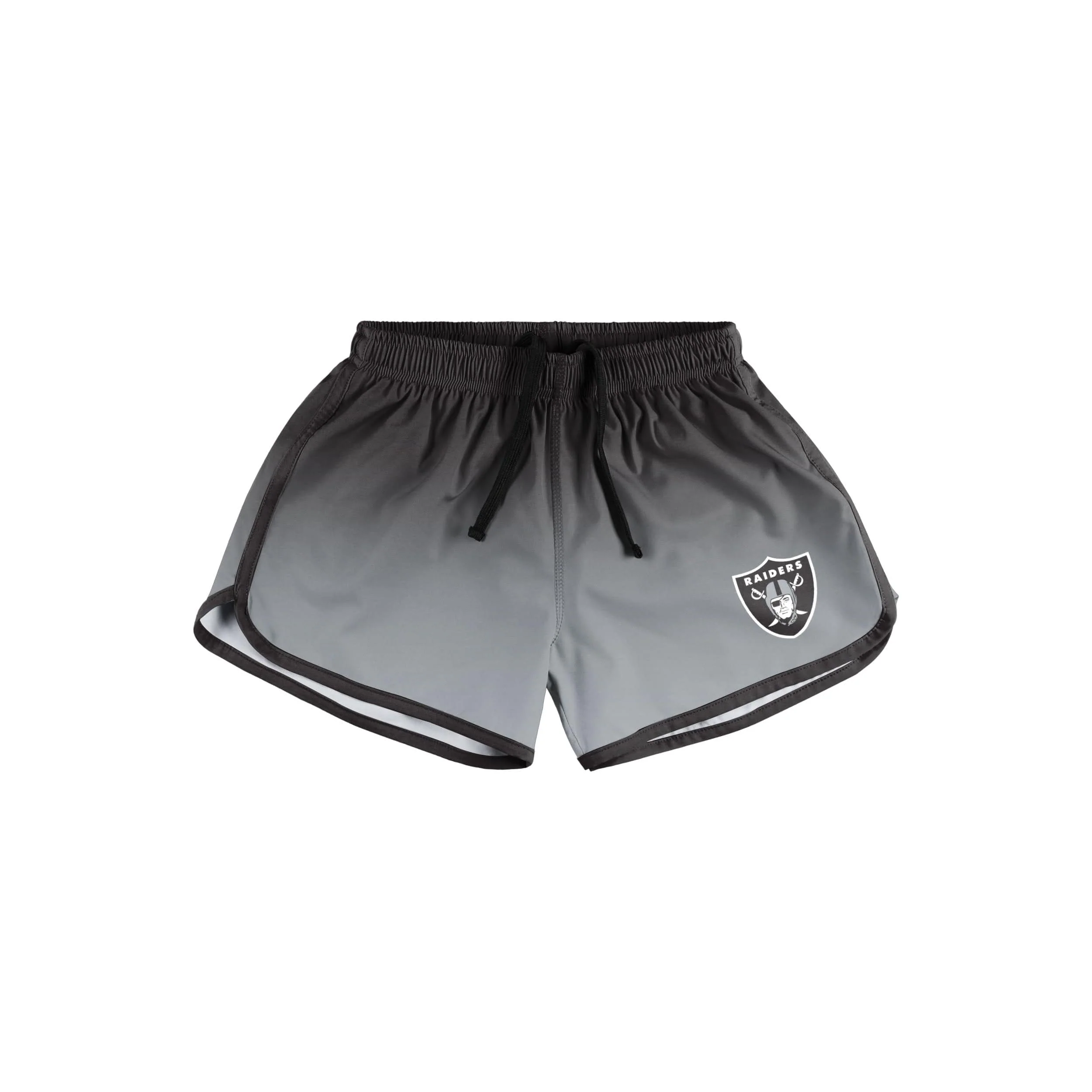 Las Vegas Raiders NFL Womens Gradient Running Shorts - Image 3