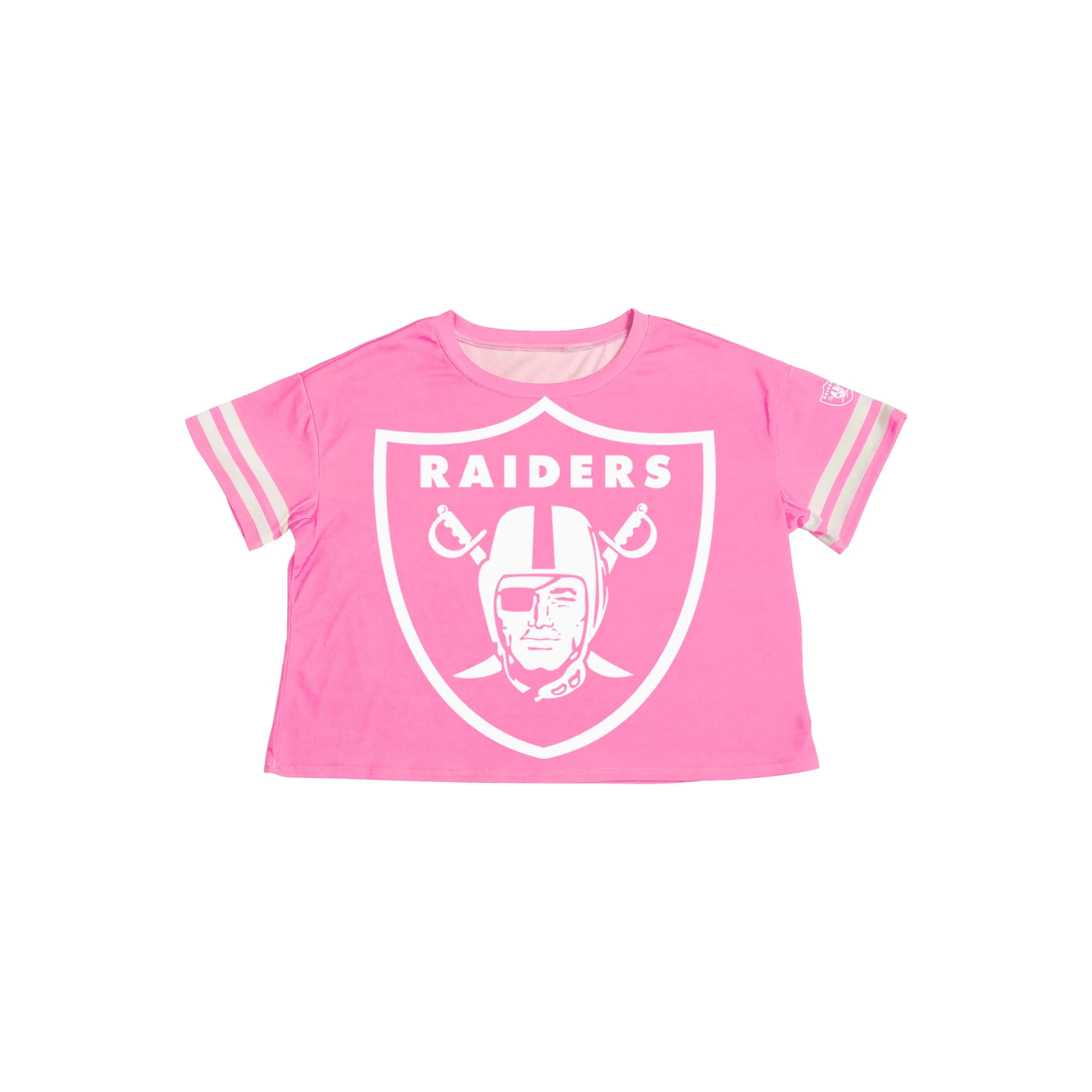 Las Vegas Raiders NFL Womens Highlights Crop Top - Image 4