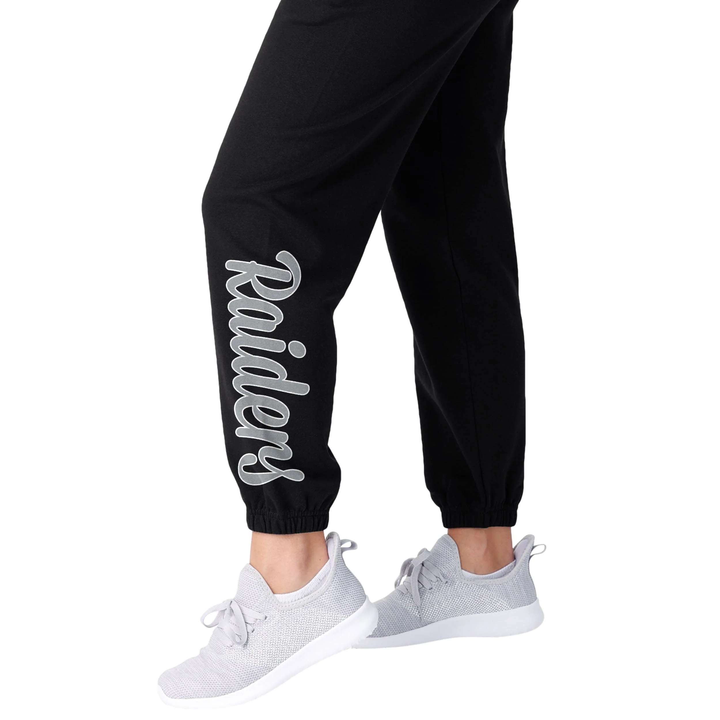 Las Vegas Raiders NFL Womens Script Wordmark Team Color Sweatpants - Image 4