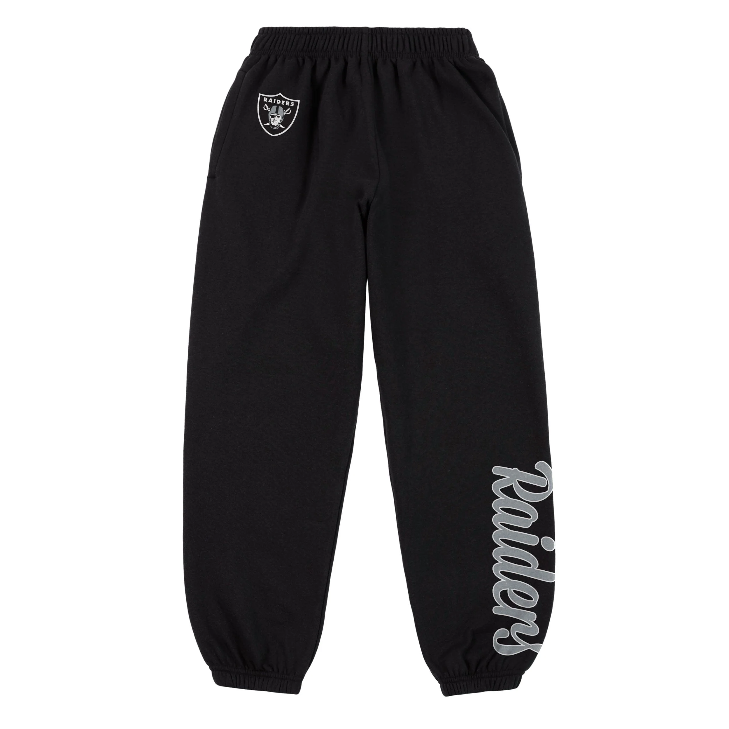 Las Vegas Raiders NFL Womens Script Wordmark Team Color Sweatpants - Image 5
