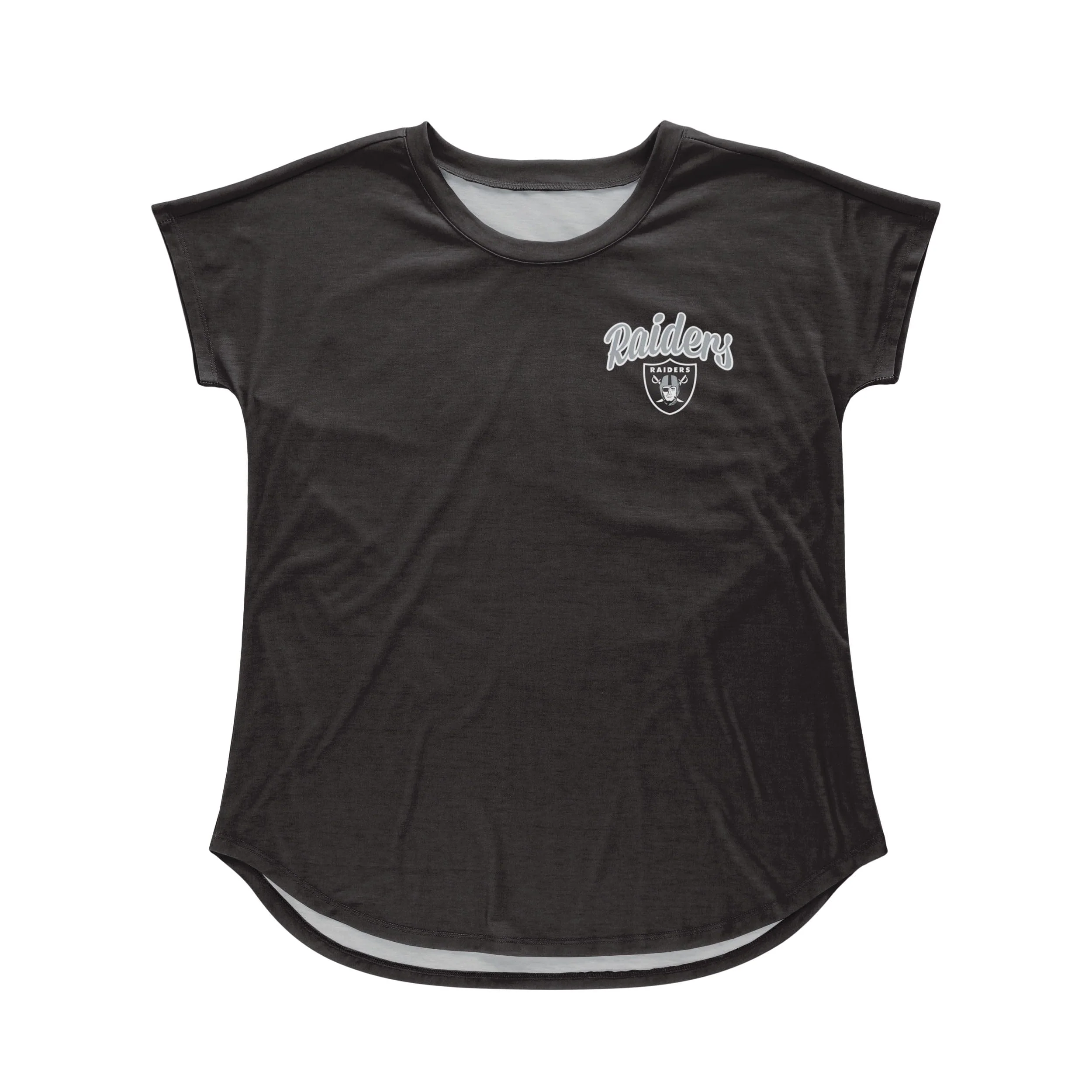 Las Vegas Raiders NFL Womens Script Wordmark Tunic Top - Image 3