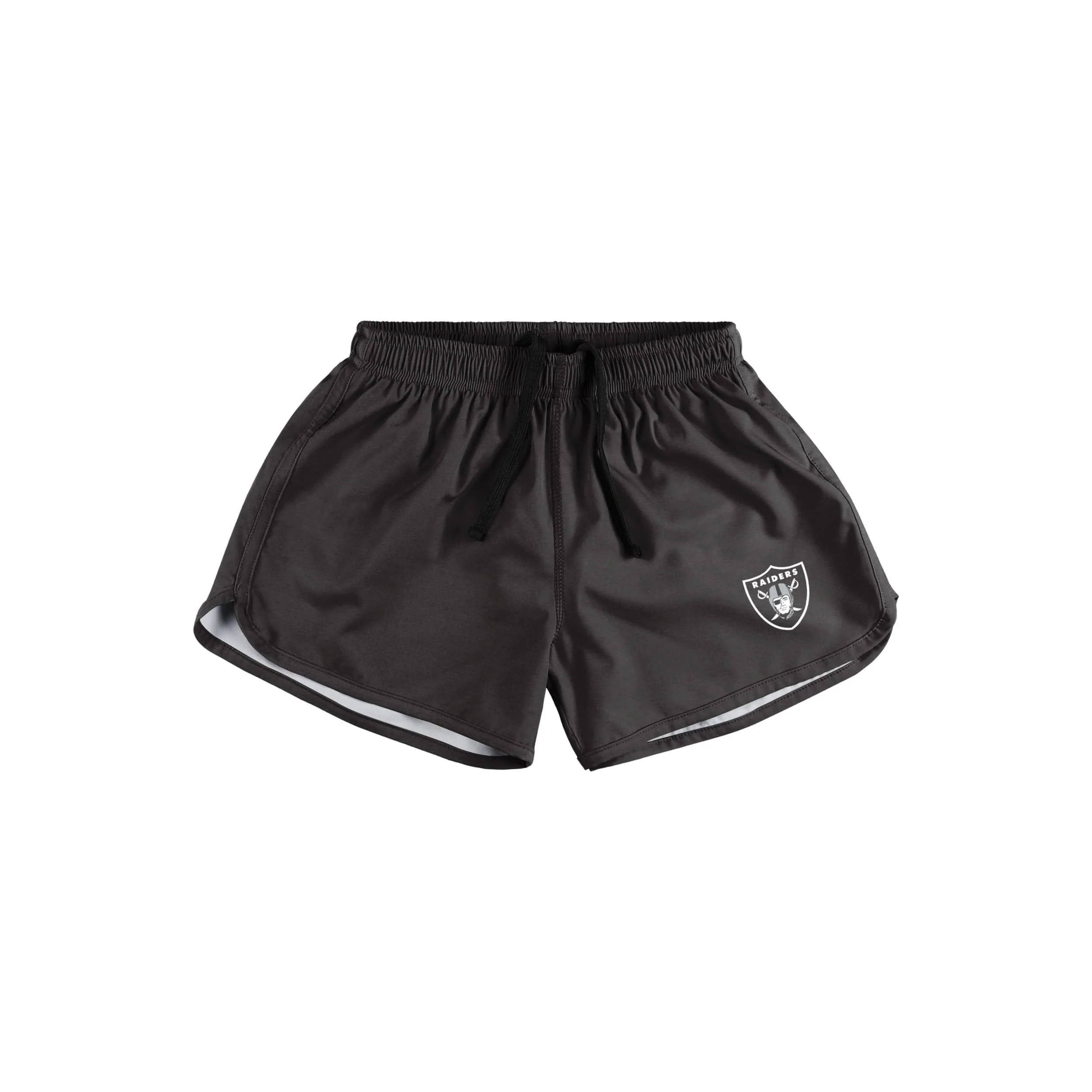 Las Vegas Raiders NFL Womens Solid Running Shorts - Image 3