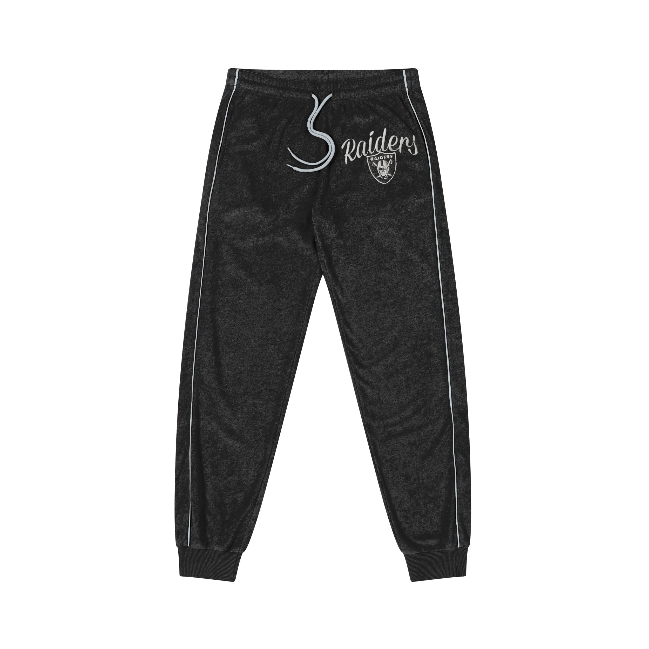 Las Vegas Raiders NFL Womens Terry Knit Joggers - Image 4