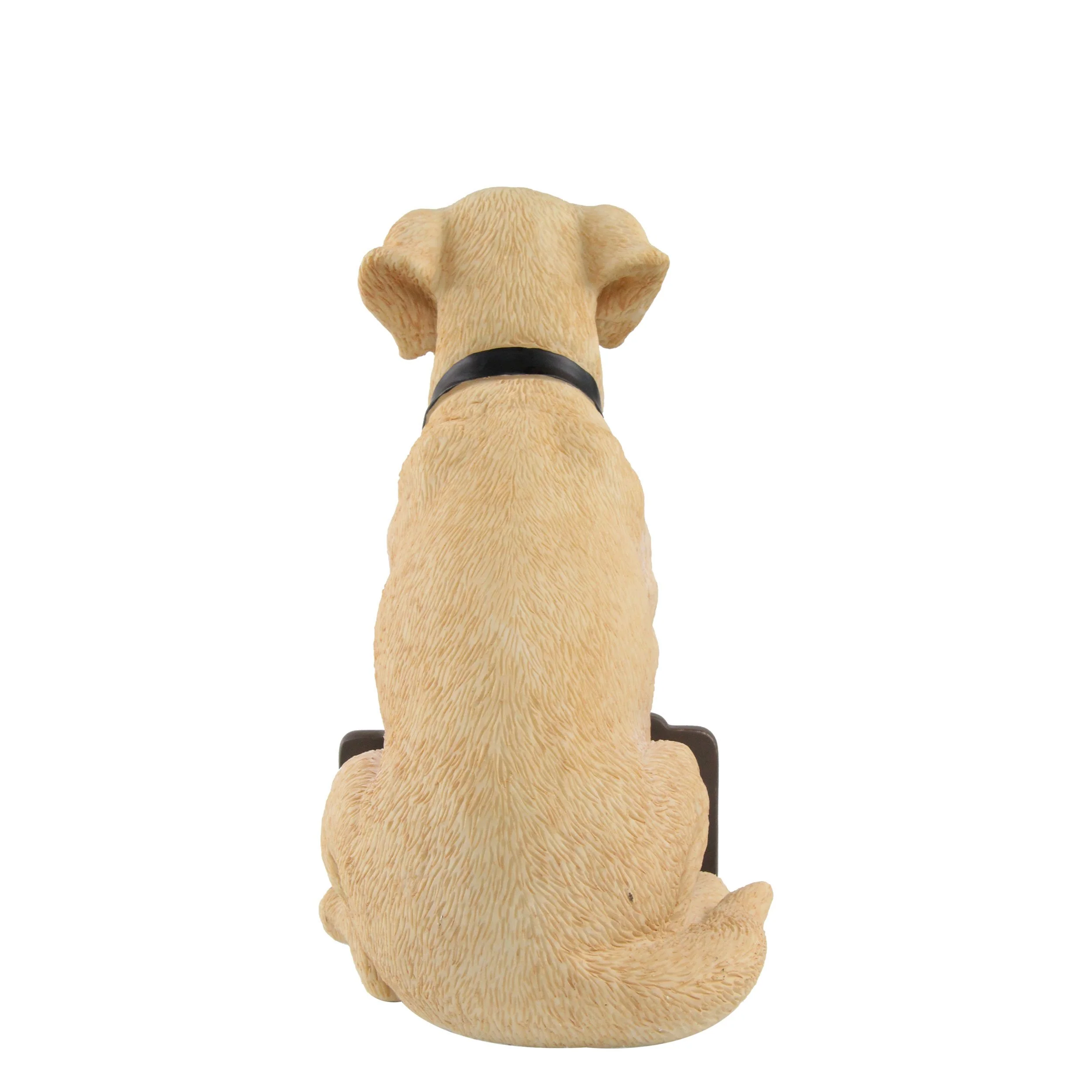 Las Vegas Raiders NFL Yellow Labrador Statue - Image 3