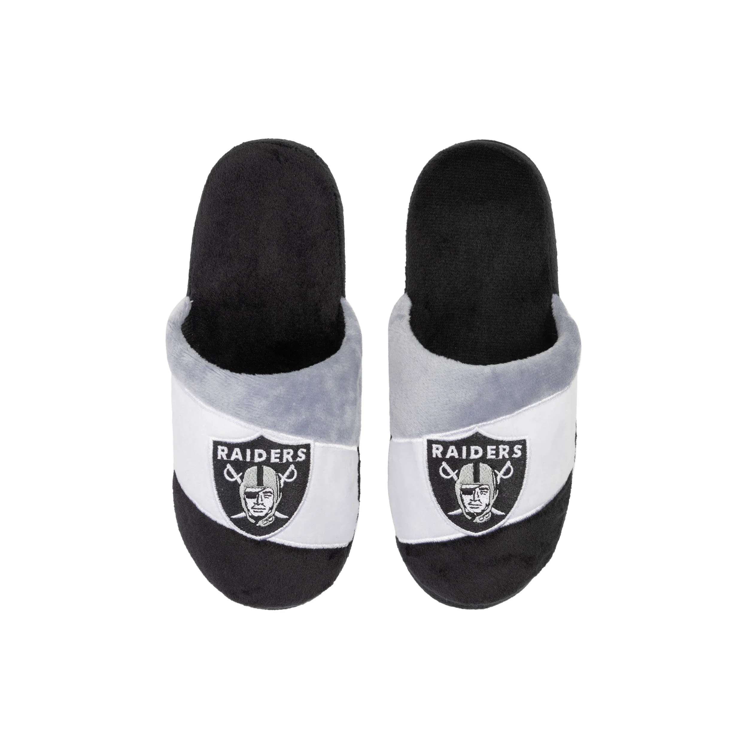 Las Vegas Raiders NFL Youth Colorblock Slide Slipper