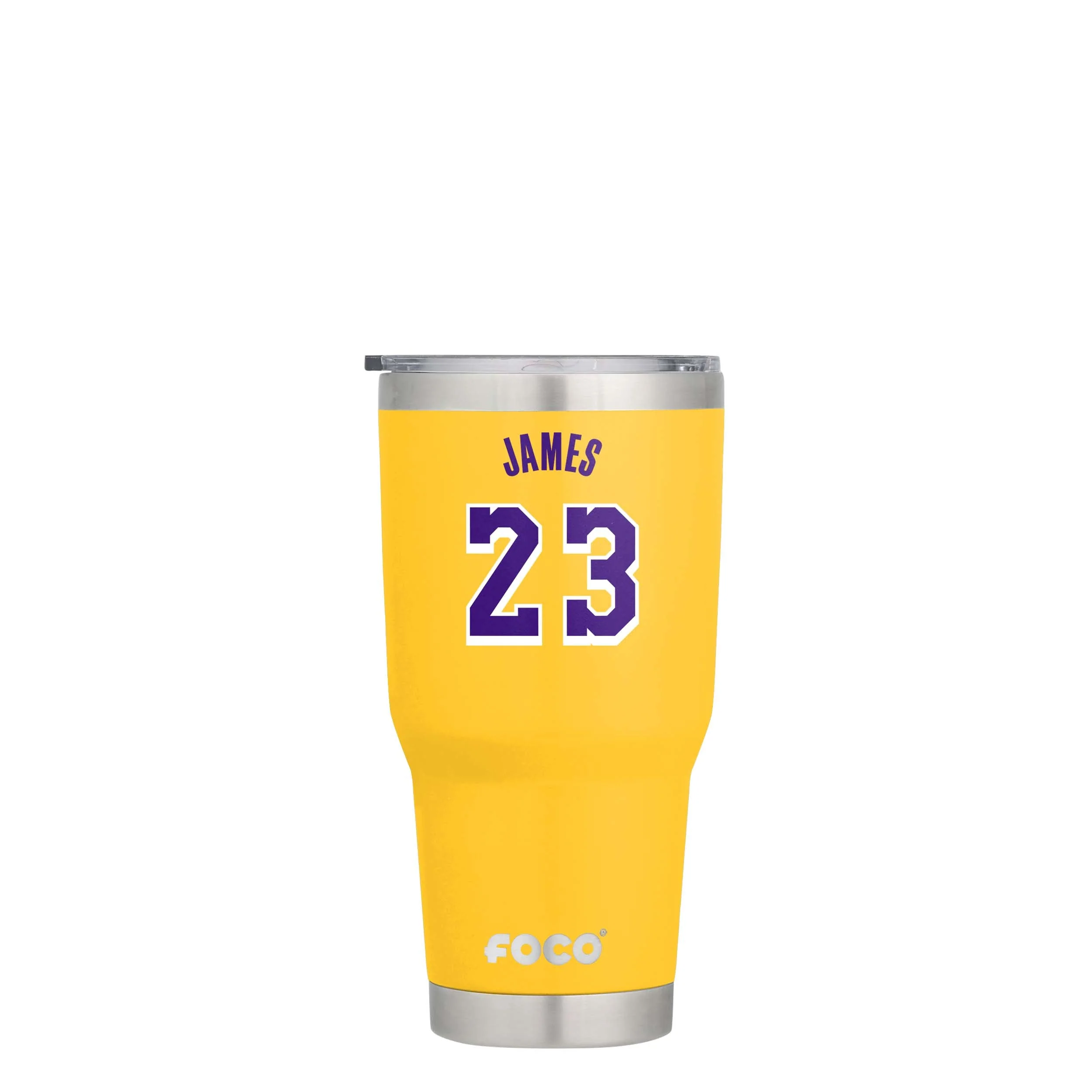 LeBron James Los Angeles Lakers NBA Team Logo 30 oz Player Tumbler - Image 5