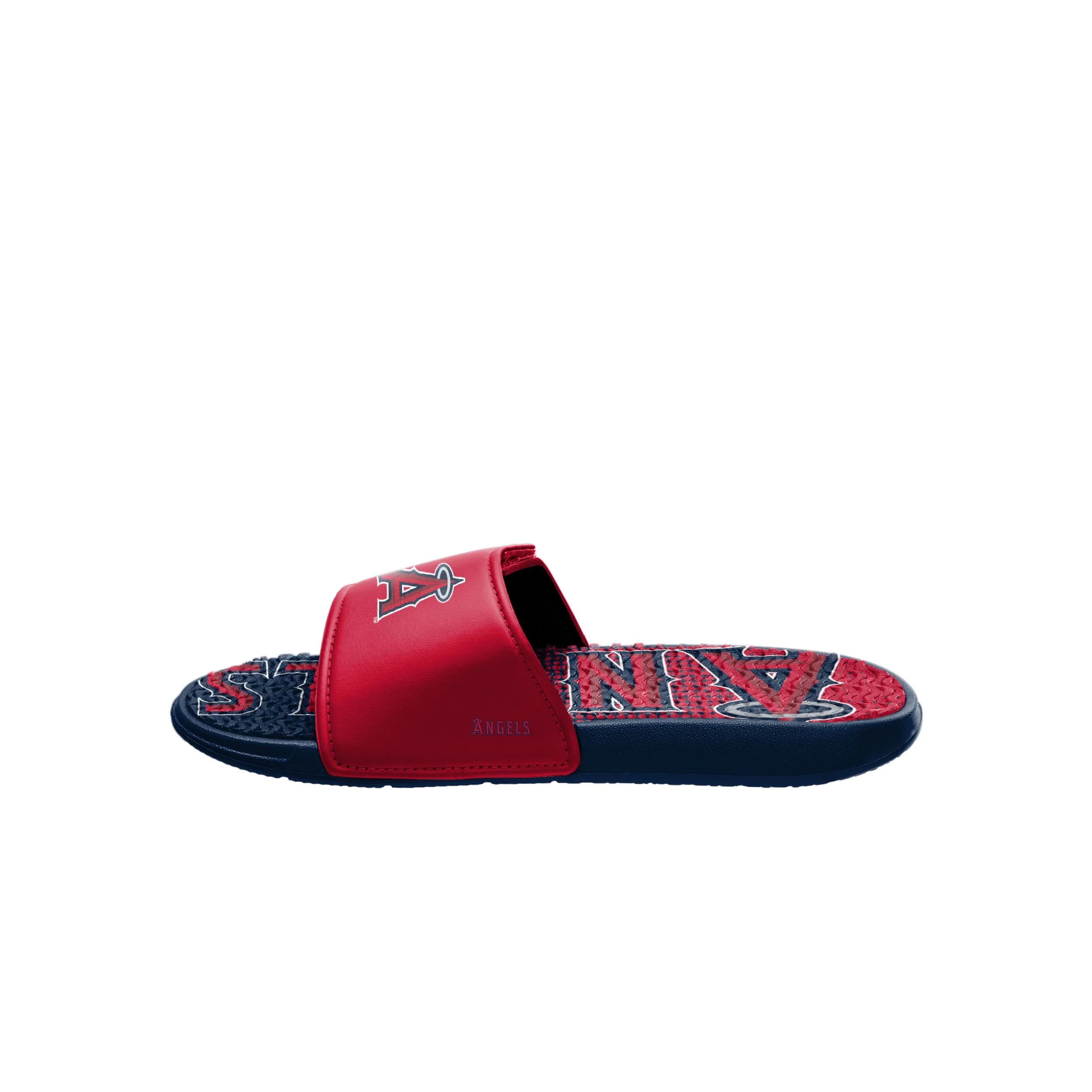 Los Angeles Angels MLB Mens Gradient Wordmark Gel Slide - Image 4