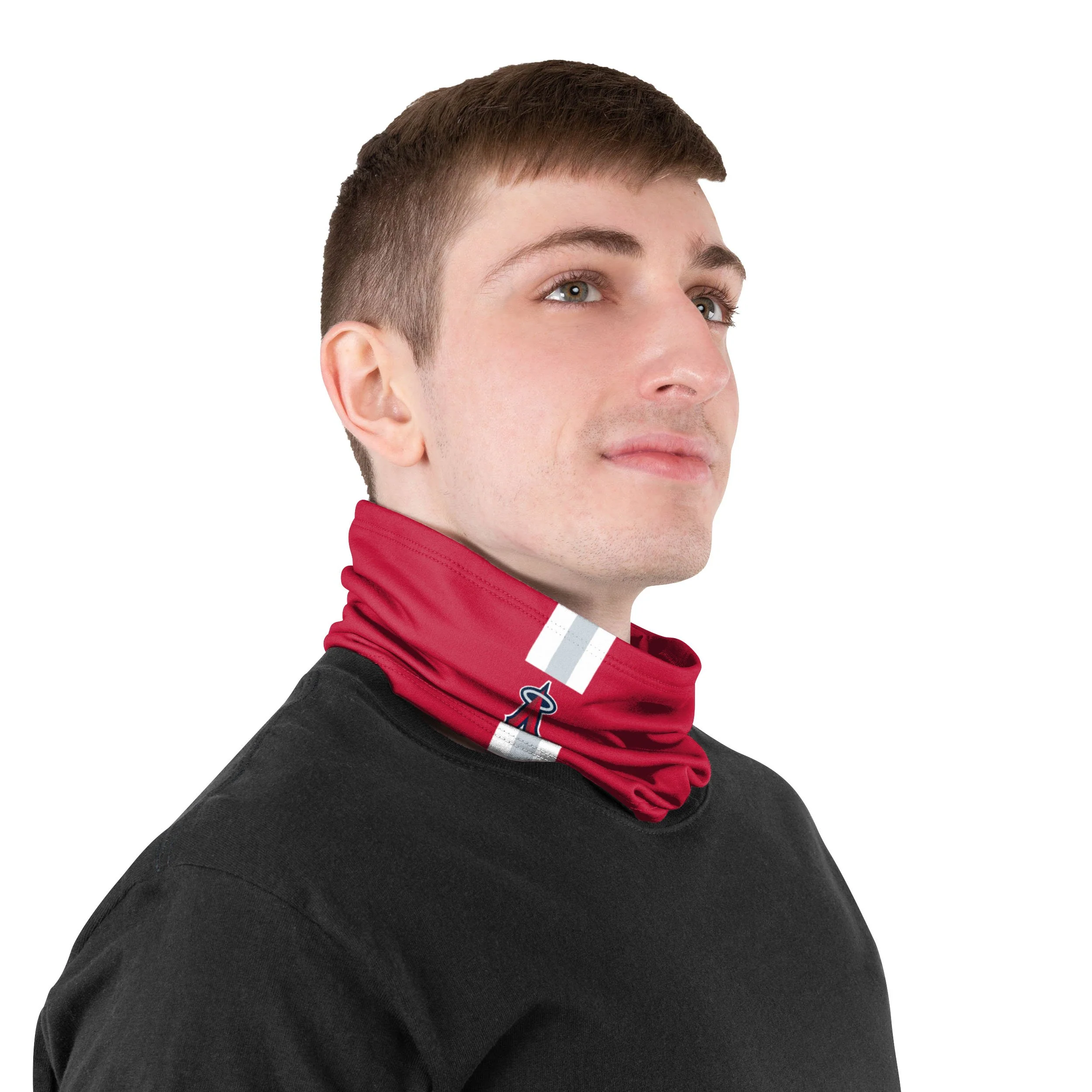 Los Angeles Angels MLB Mike Trout On-Field Red UV Gaiter Scarf - Image 4