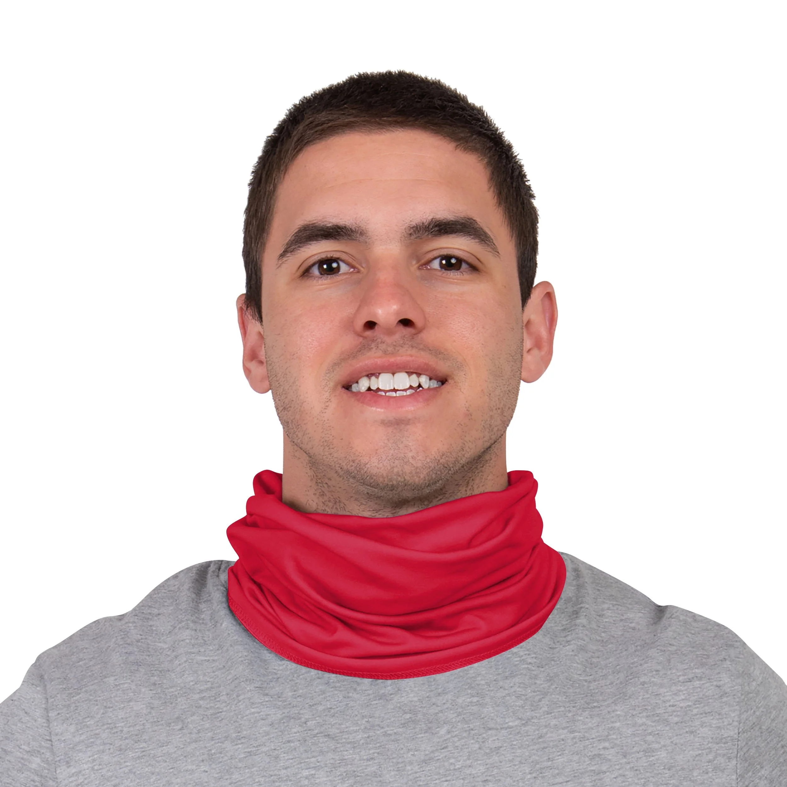 Los Angeles Angels MLB Team Logo Stitched Gaiter Scarf - Image 3