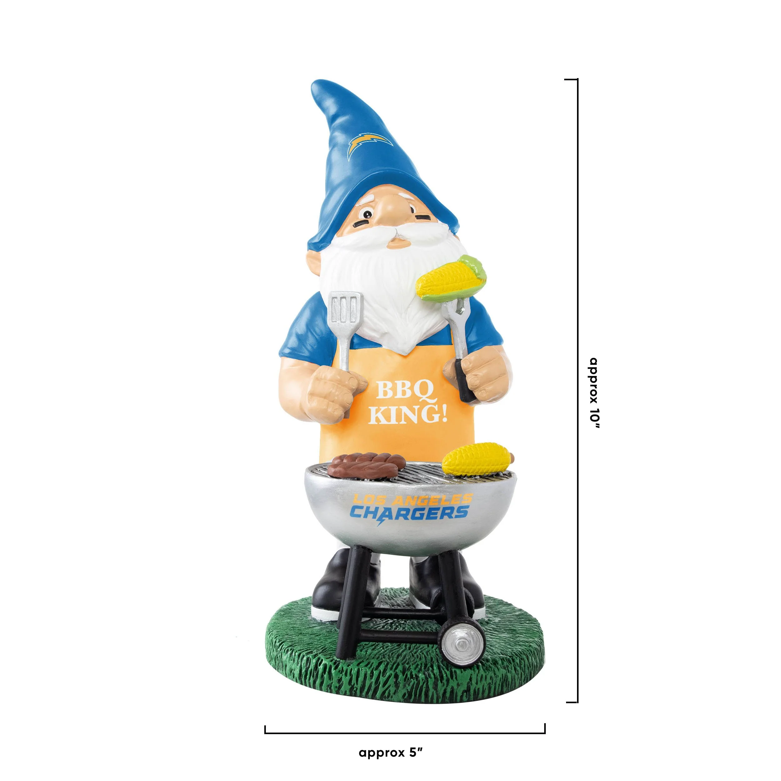 Los Angeles Chargers NFL Grill Gnome - Image 4