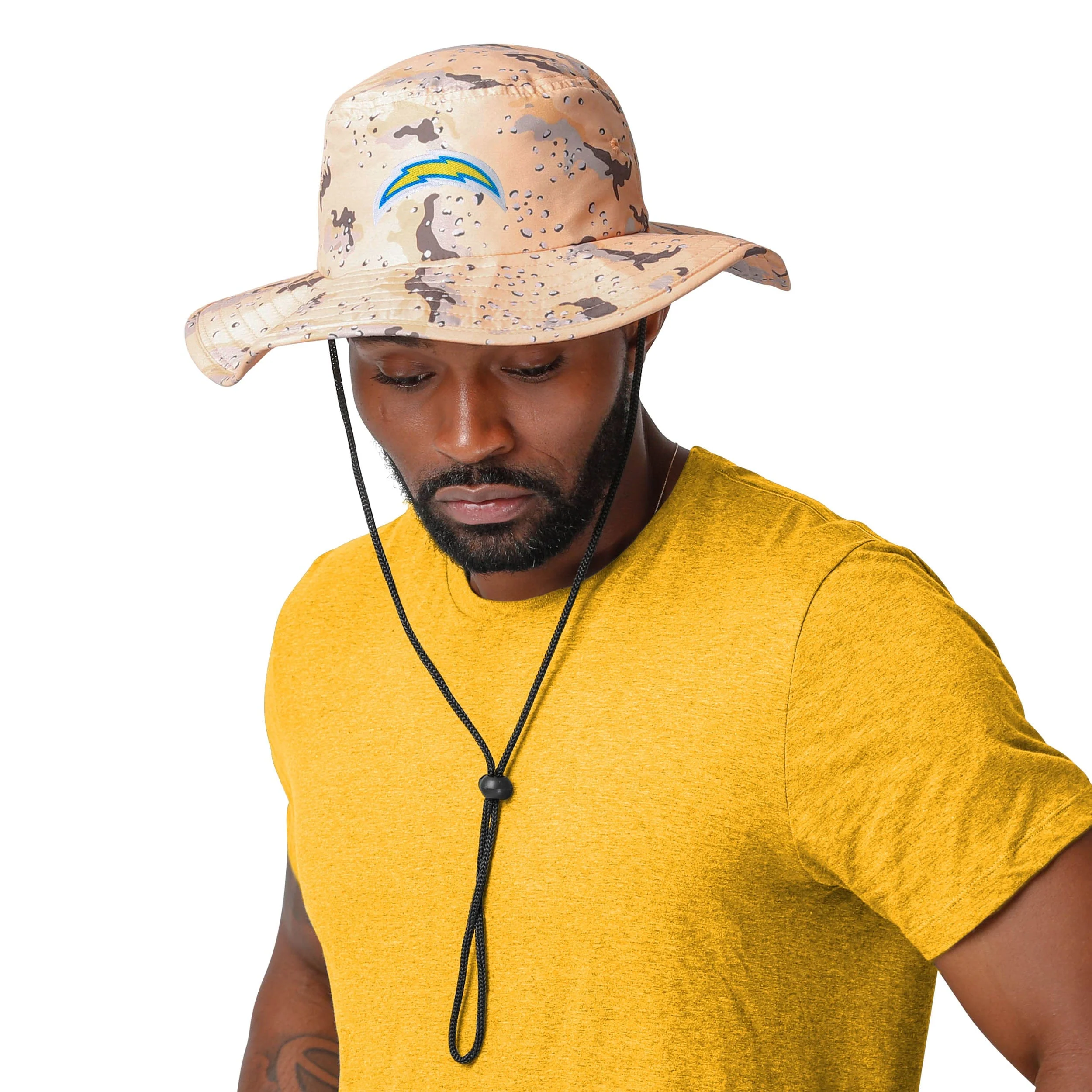 Los Angeles Chargers NFL Light Desert Camo Boonie Hat - Image 2