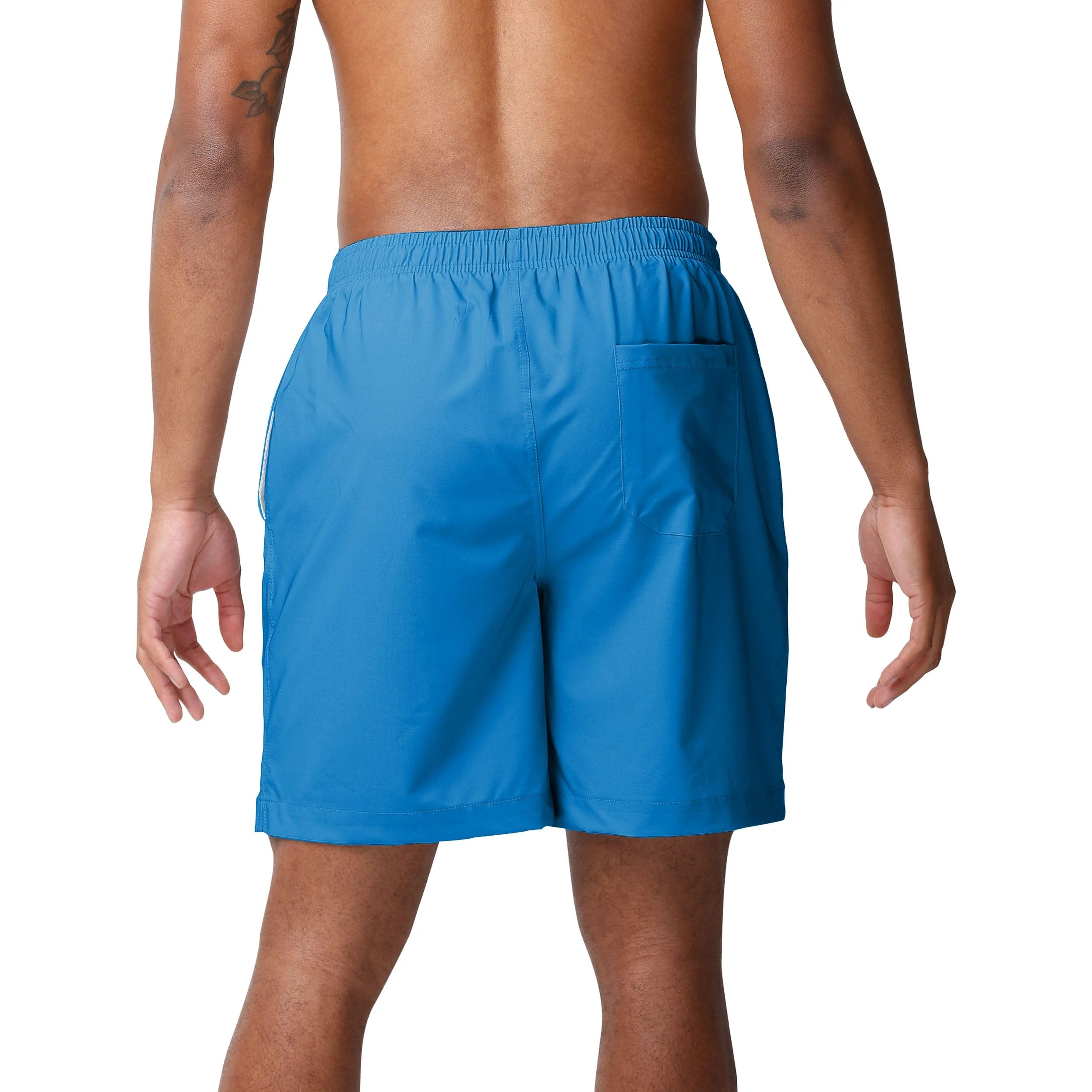 Los Angeles Chargers NFL Mens Solid Wordmark Traditional Swimming Trunks - Image 3