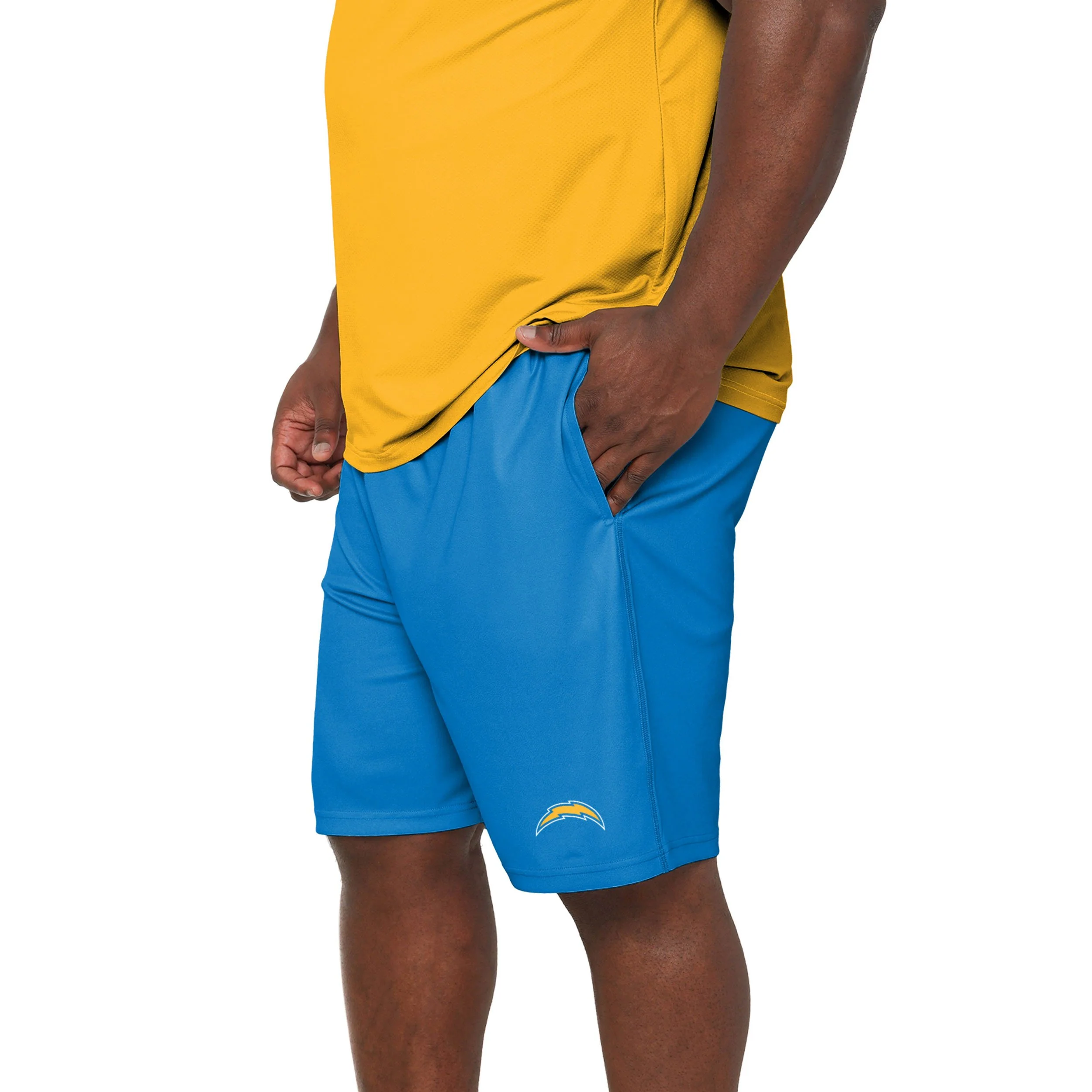 Los Angeles Chargers NFL Mens Team Workout Training Shorts - Image 2