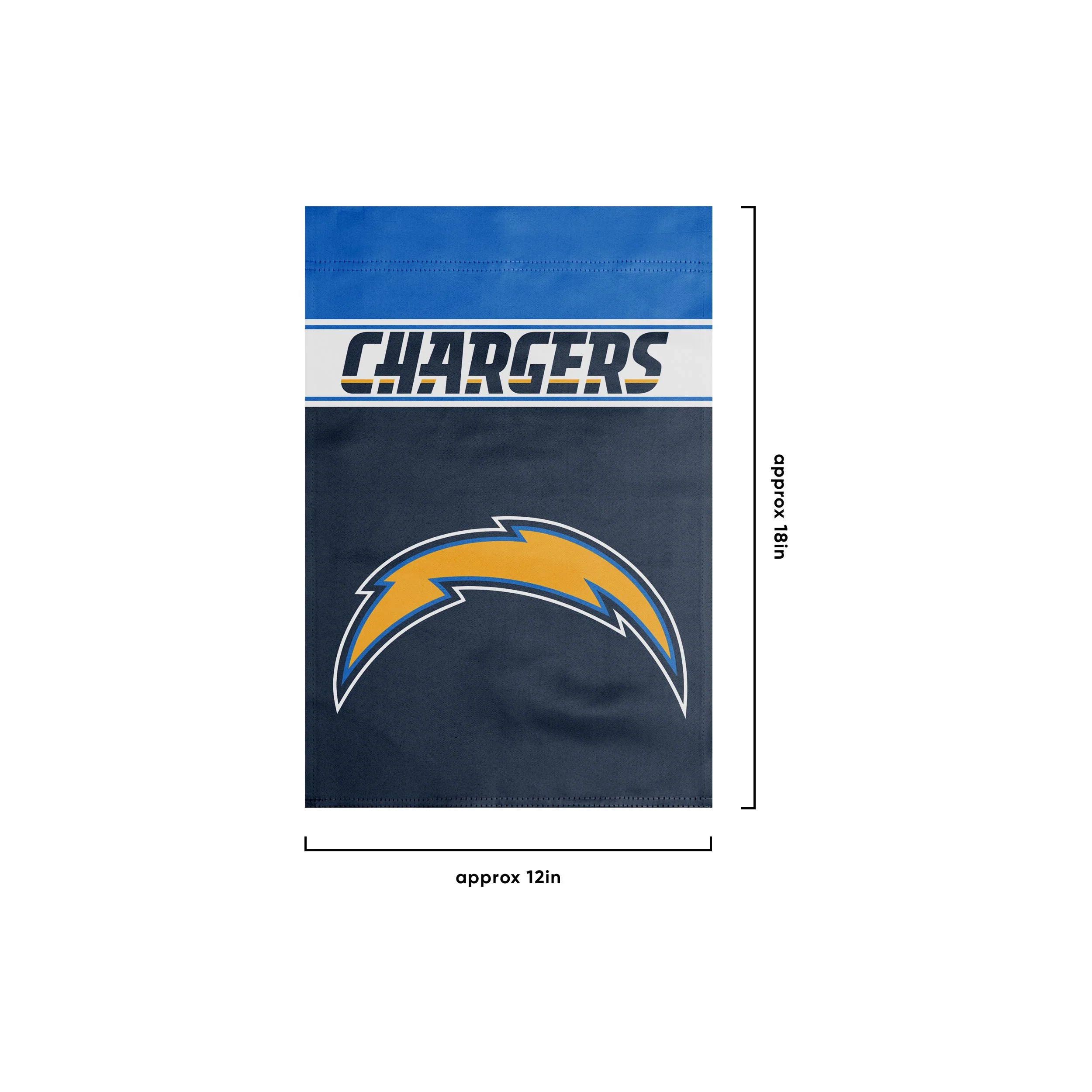 Los Angeles Chargers NFL Original Garden Flag - Image 3