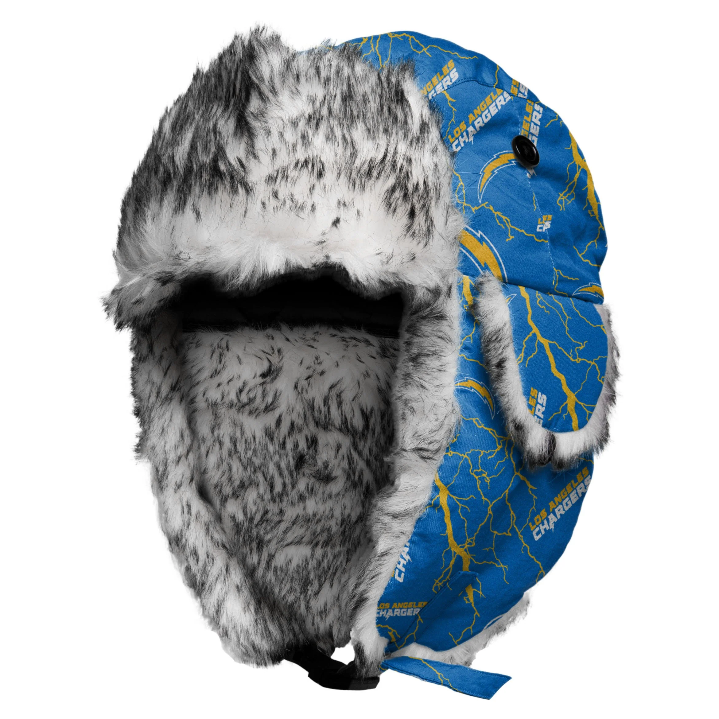 Los Angeles Chargers NFL Repeat Print Trapper Hat
