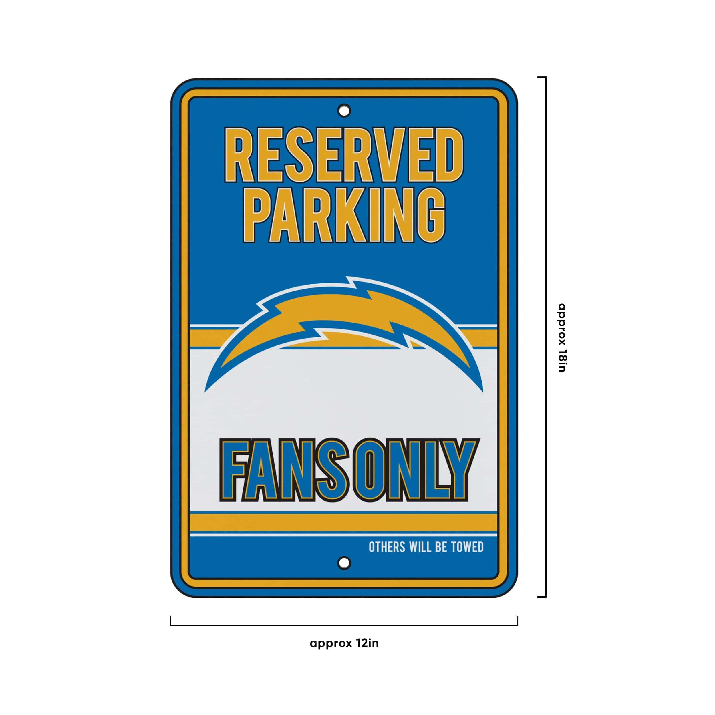 Los Angeles Chargers NFL Road Sign - Image 4