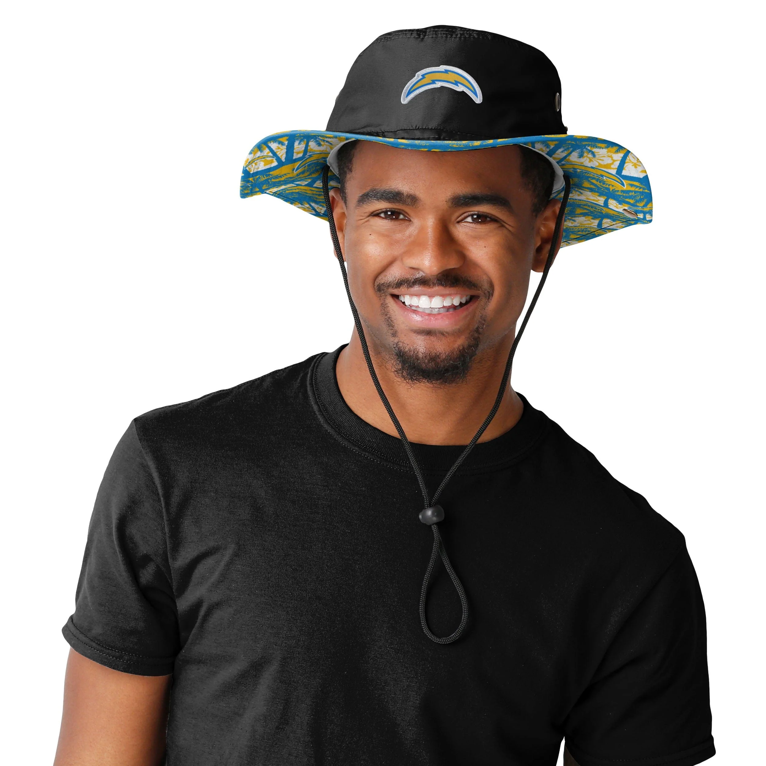 Los Angeles Chargers NFL Solid Hybrid Boonie Hat - Image 2
