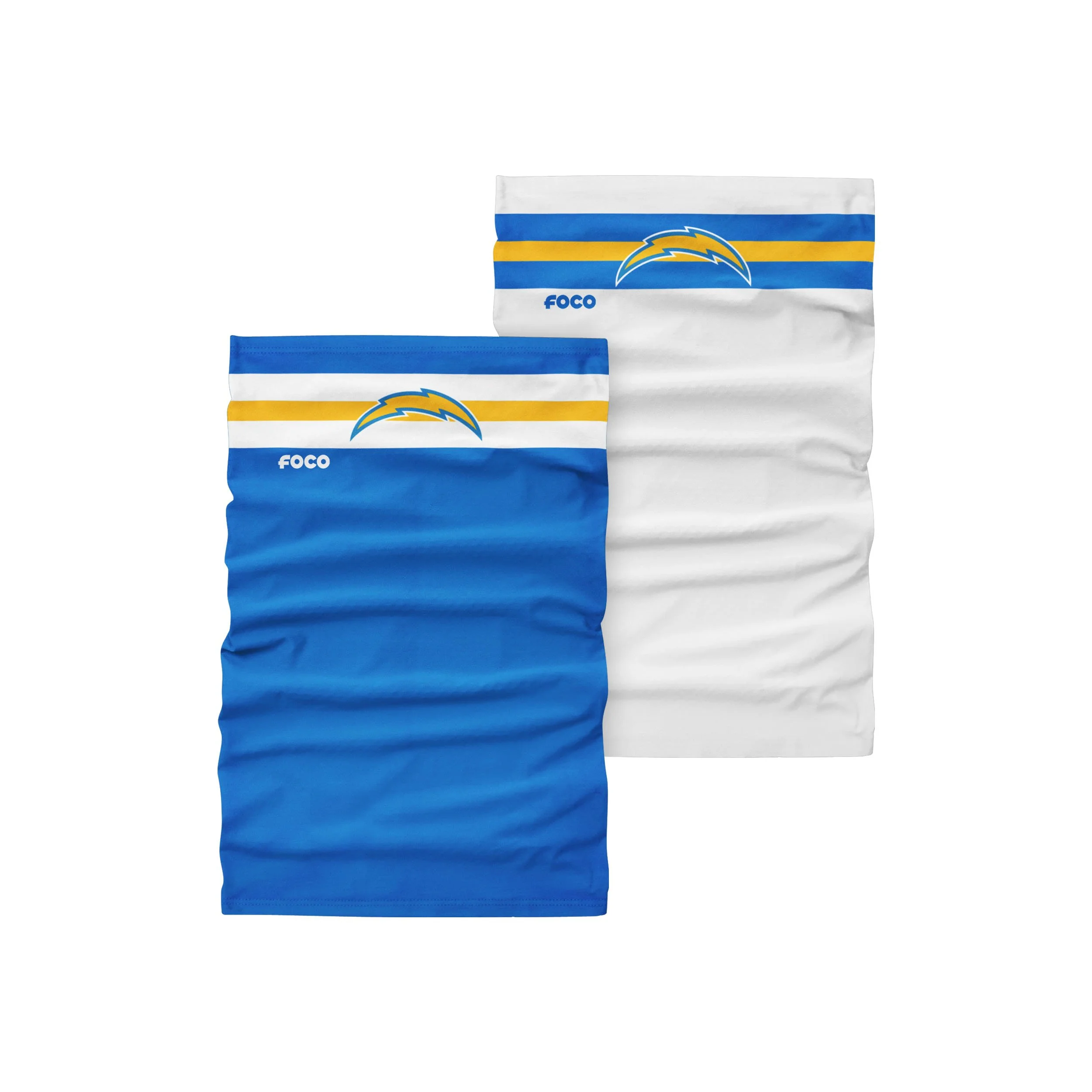 Los Angeles Chargers NFL Stitched 2 Pack Gaiter Scarf - Image 2