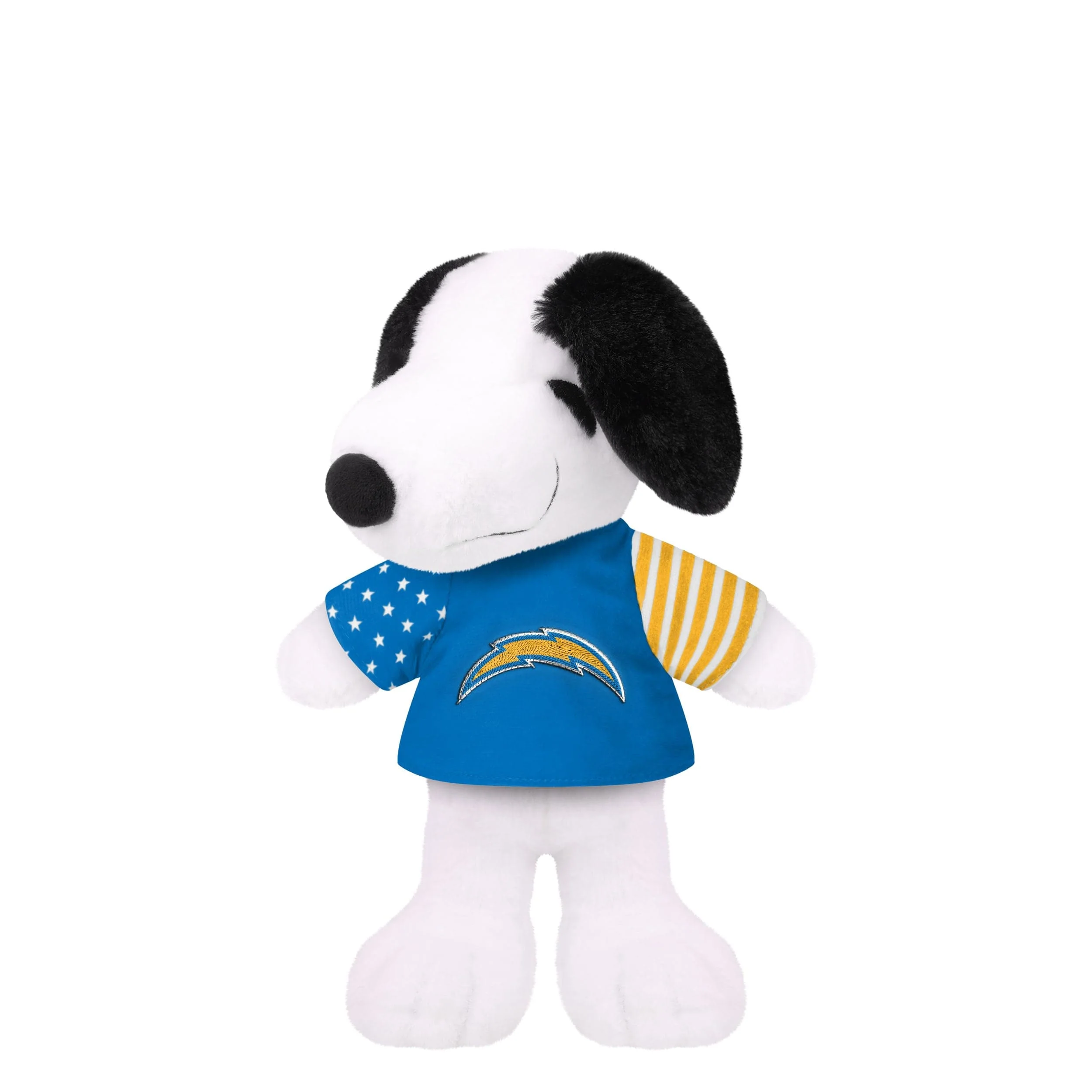 Los Angeles Chargers NFL USA Flag Snoopy Peanuts Team Jersey Plush
