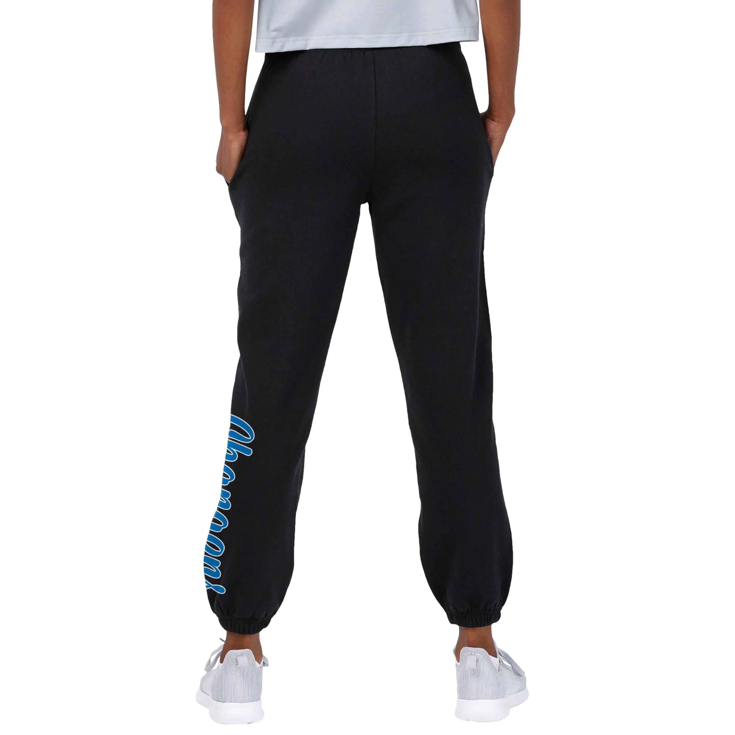 Los Angeles Chargers NFL Womens Script Wordmark Team Color Sweatpants - Image 2