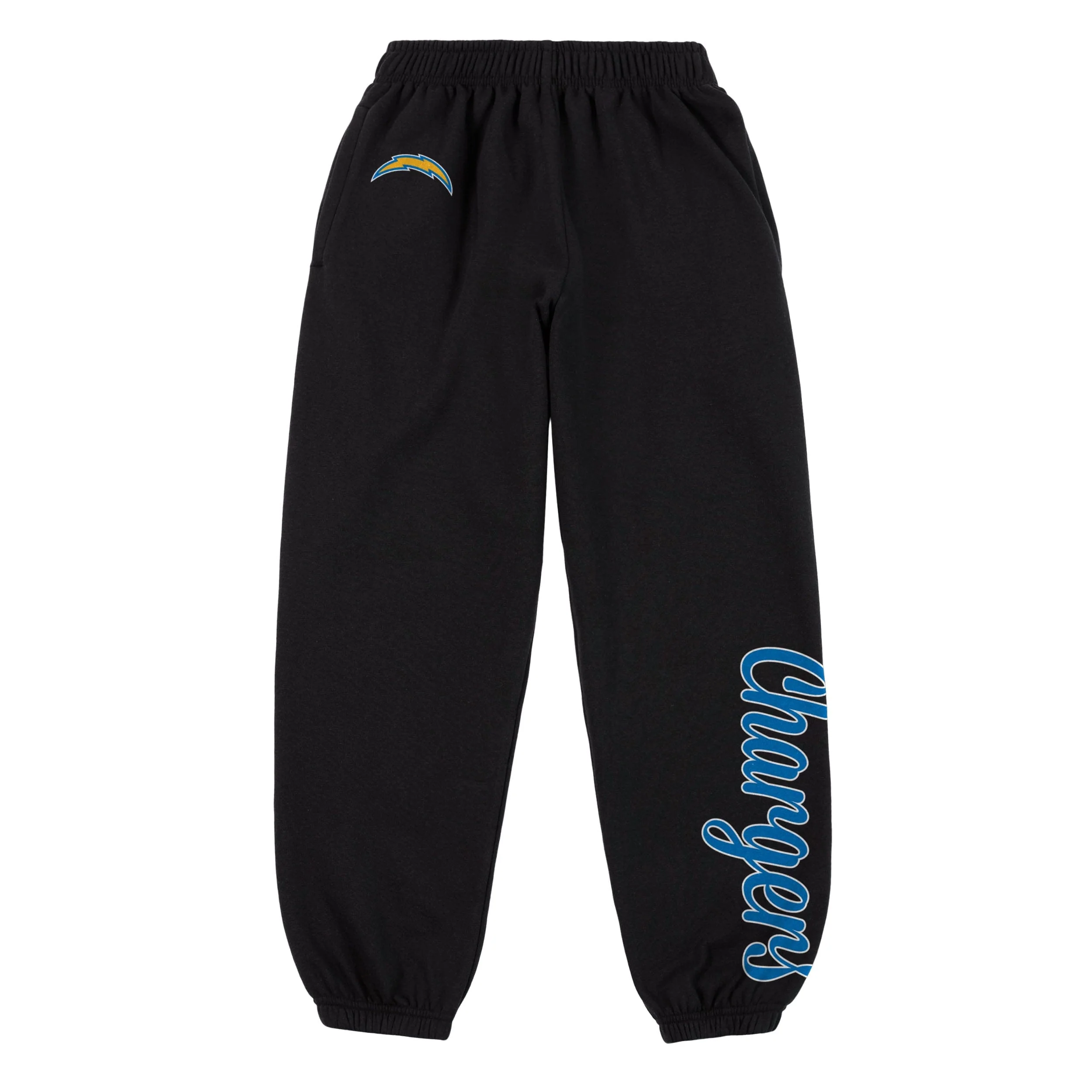Los Angeles Chargers NFL Womens Script Wordmark Team Color Sweatpants - Image 5