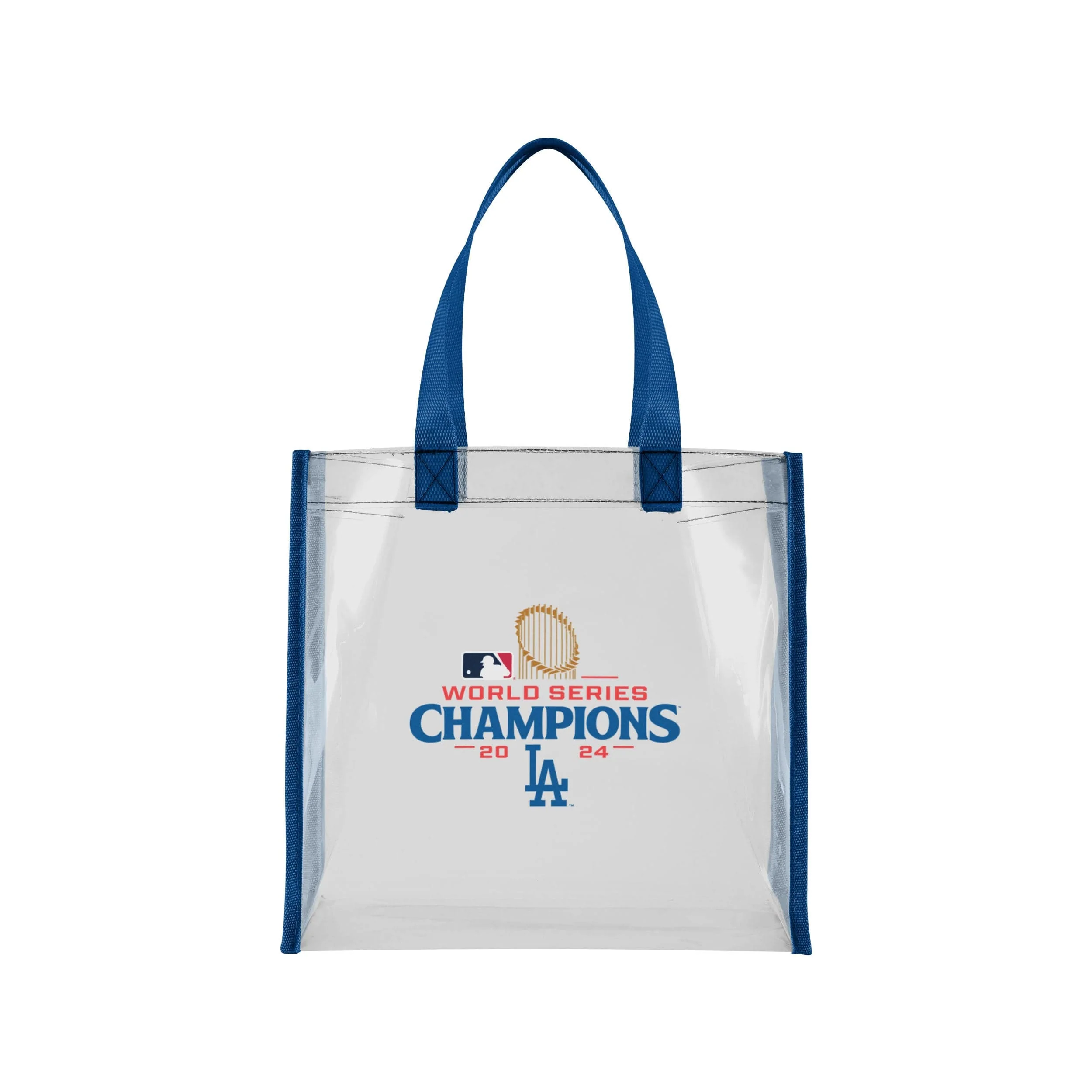 Los Angeles Dodgers MLB 2024 World Series Champions Clear Reusable Bag